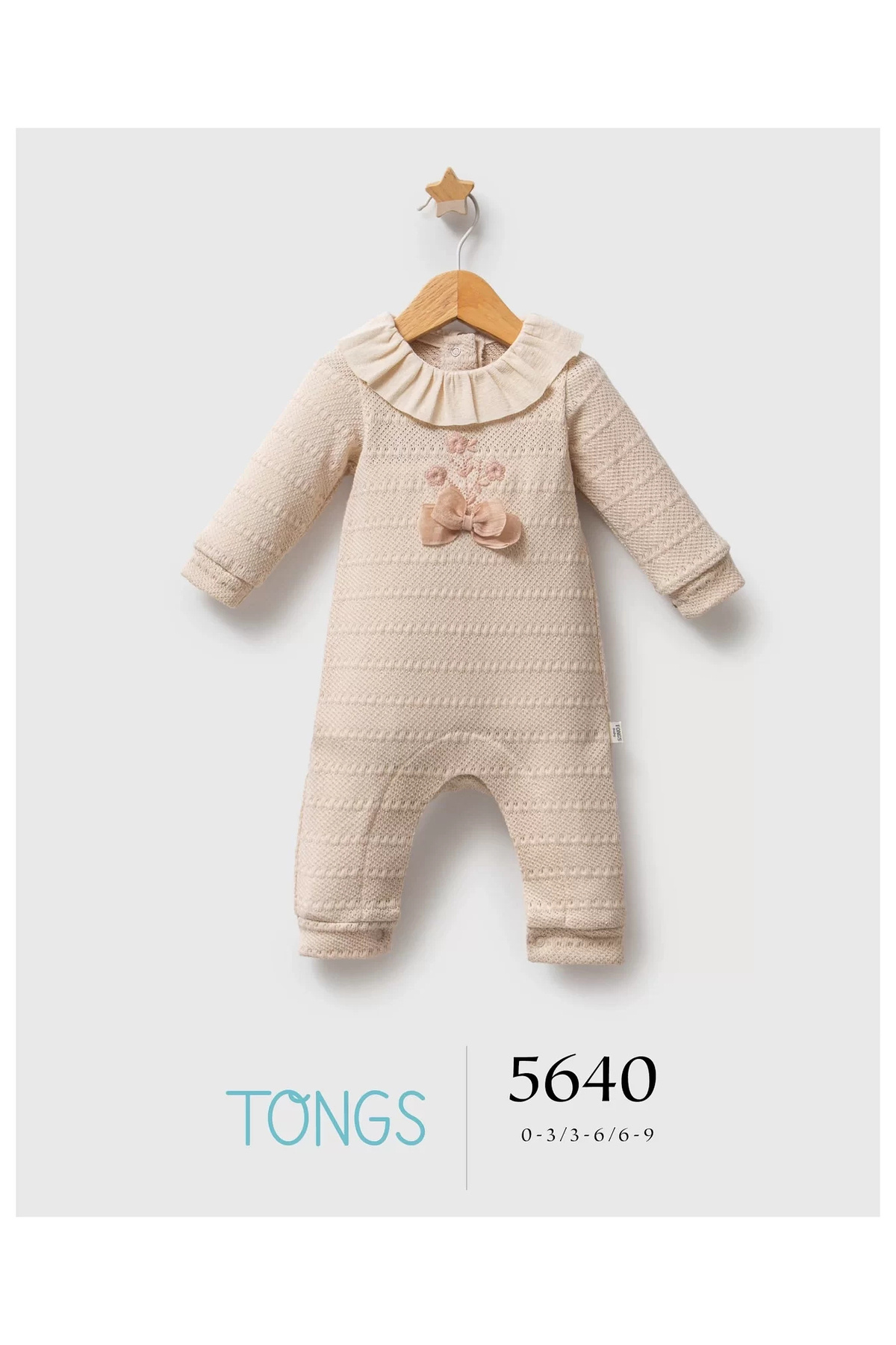 Genel Markalar Tongs Baby Magic Forest Tulum 5640 Krem