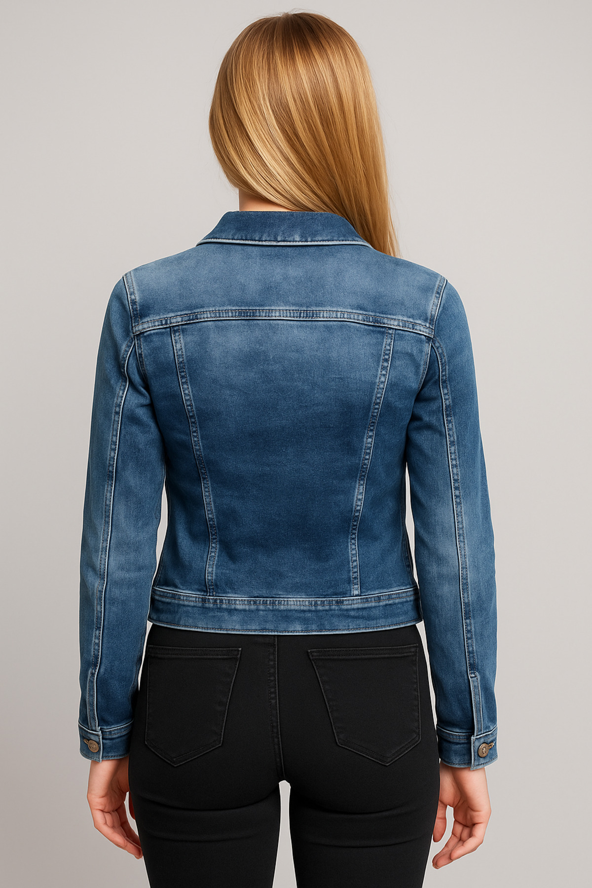 Moda Gerçek  Kot Mont - Görsel 2