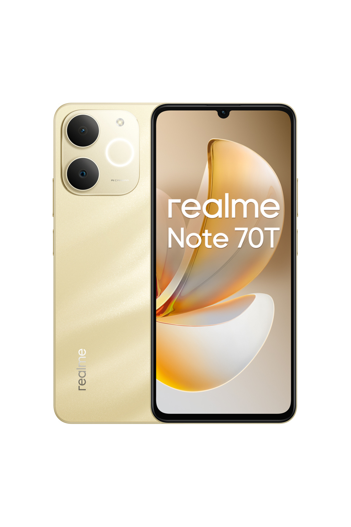 realme Note 70 T Dual SIM (4GB/256GB) Auriu- Trendyol