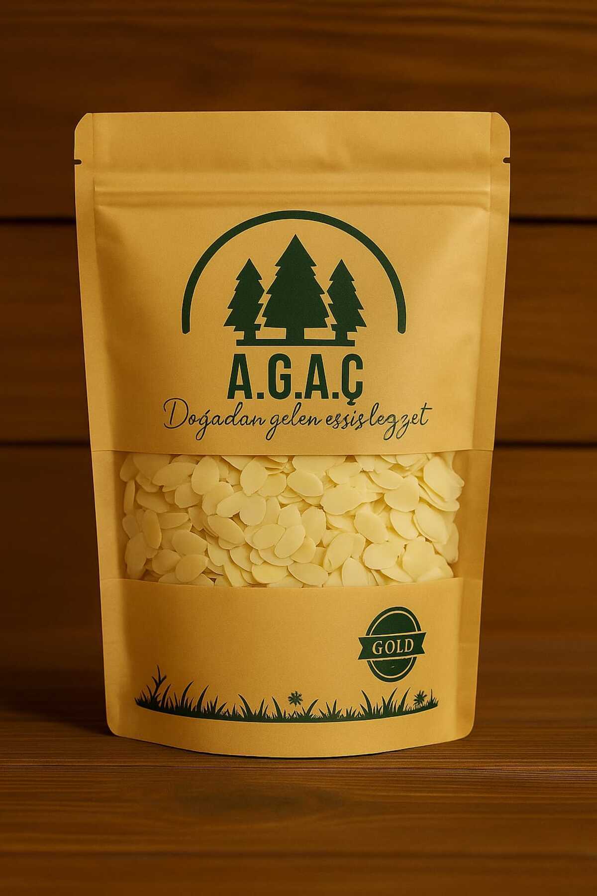 AGAÇ GOLD File Badem 250 gr Doğal, Katkısız, Koruyucusuz