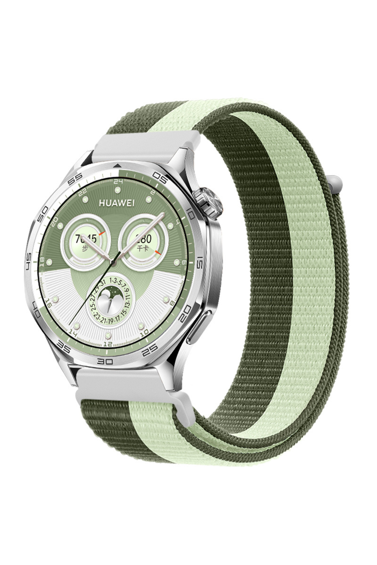 Samsung Galaxy Watch 7 40mm/44mm/FE 40mm(20Mm) Compatible Adjustable Mesh Mesh Velcro Sport Strap