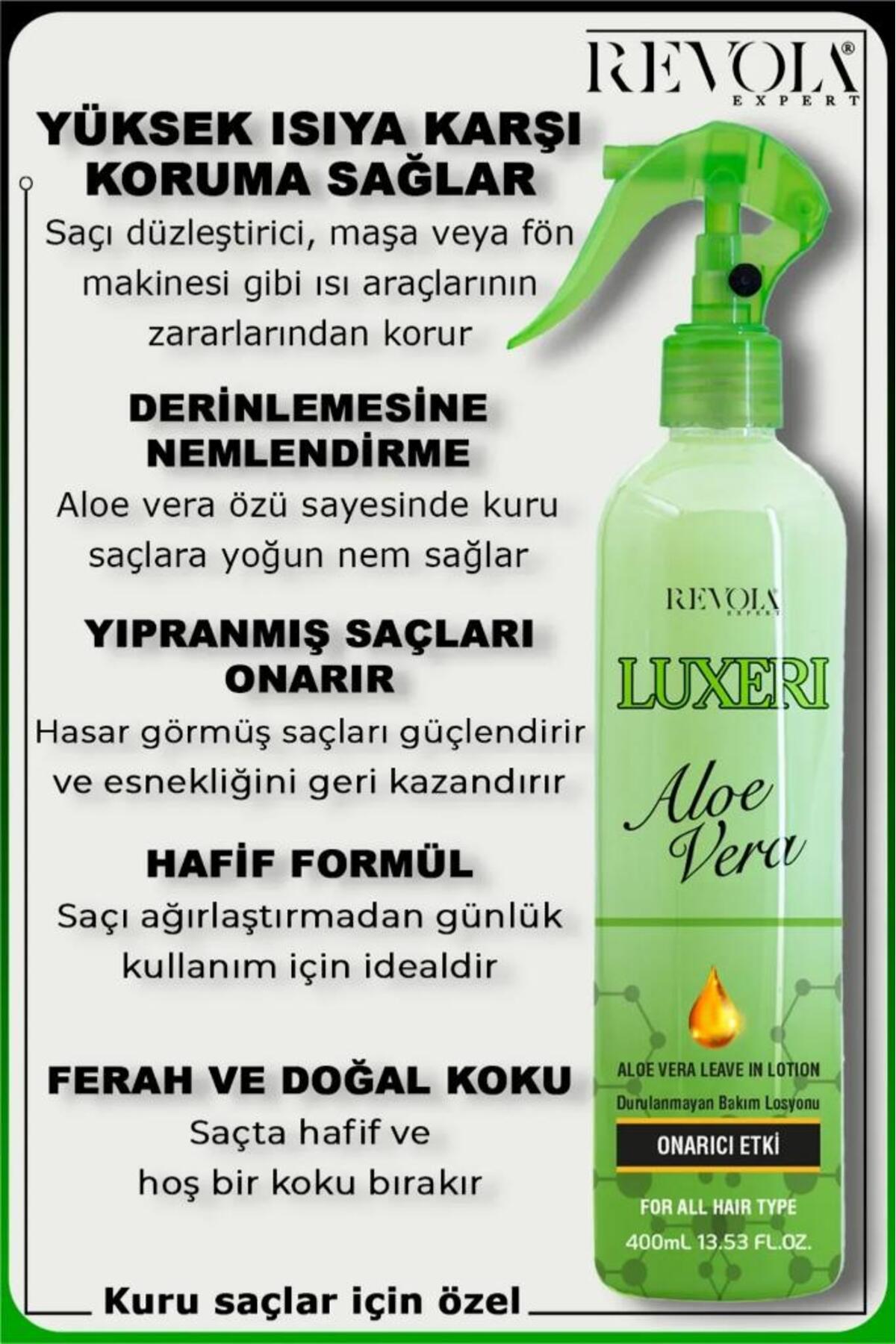 Expert Luxeri Onarıcı Etki Fön Suyu 400 Ml Aloe Vera — TYC26A712E781B46AE8638700 — تصویر 2 از 2