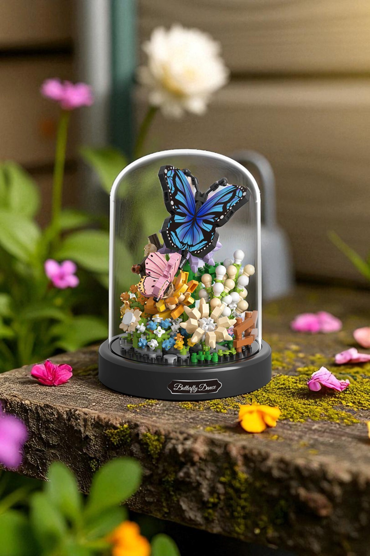 مجموعه مینی باغ: ست بلوک‌های ساختنی رقص پروانه‌ها (۵۳۰ تکه)