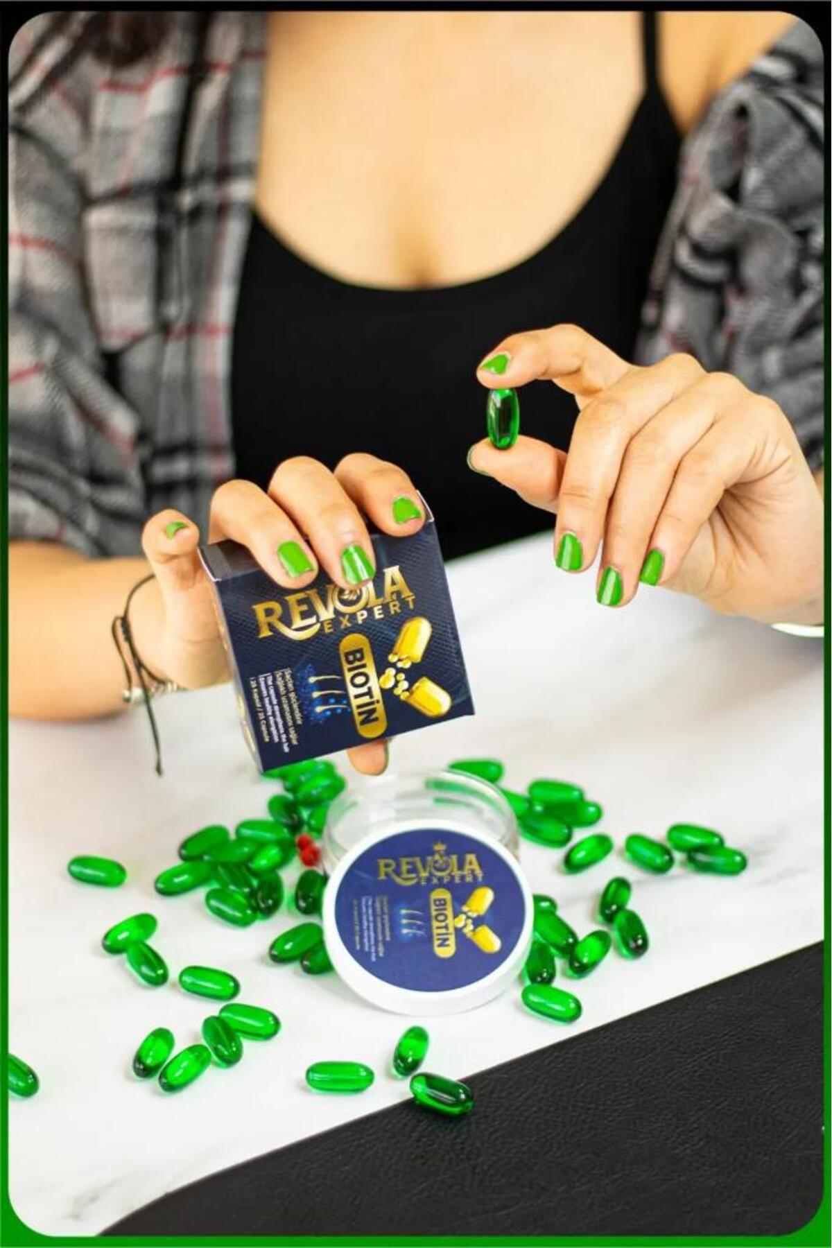 revola Expert Biotin B7 Saç Güçlendirici Uzamaya Yardımcı Kapsül