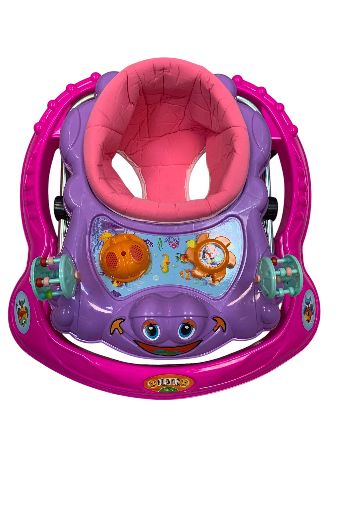 Kids 7 Ayak mor pembe Ninja Modeli Bebek Yürüteç fotoğrafı 2 (önizleme)