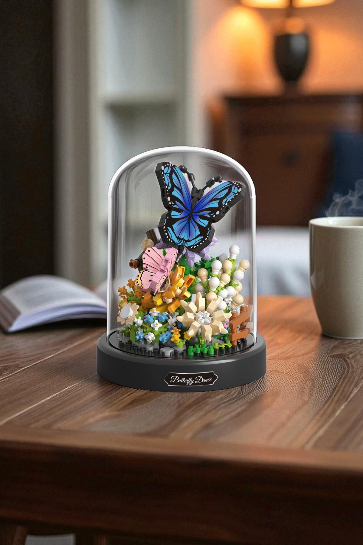 مجموعه مینی باغ: ست بلوک‌های ساختنی رقص پروانه‌ها (۵۳۰ تکه)