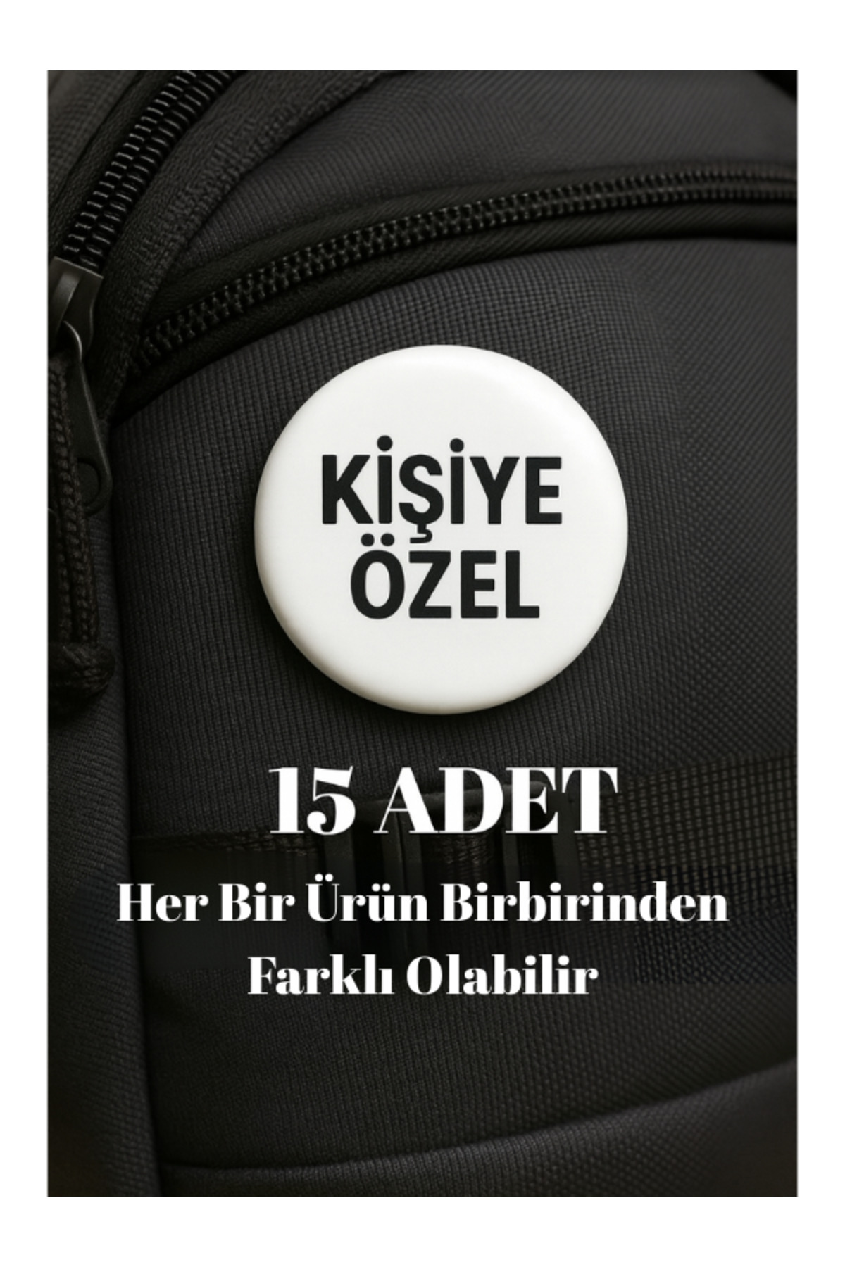 Personalized 44 mm Design Badge Set- 15 pcs