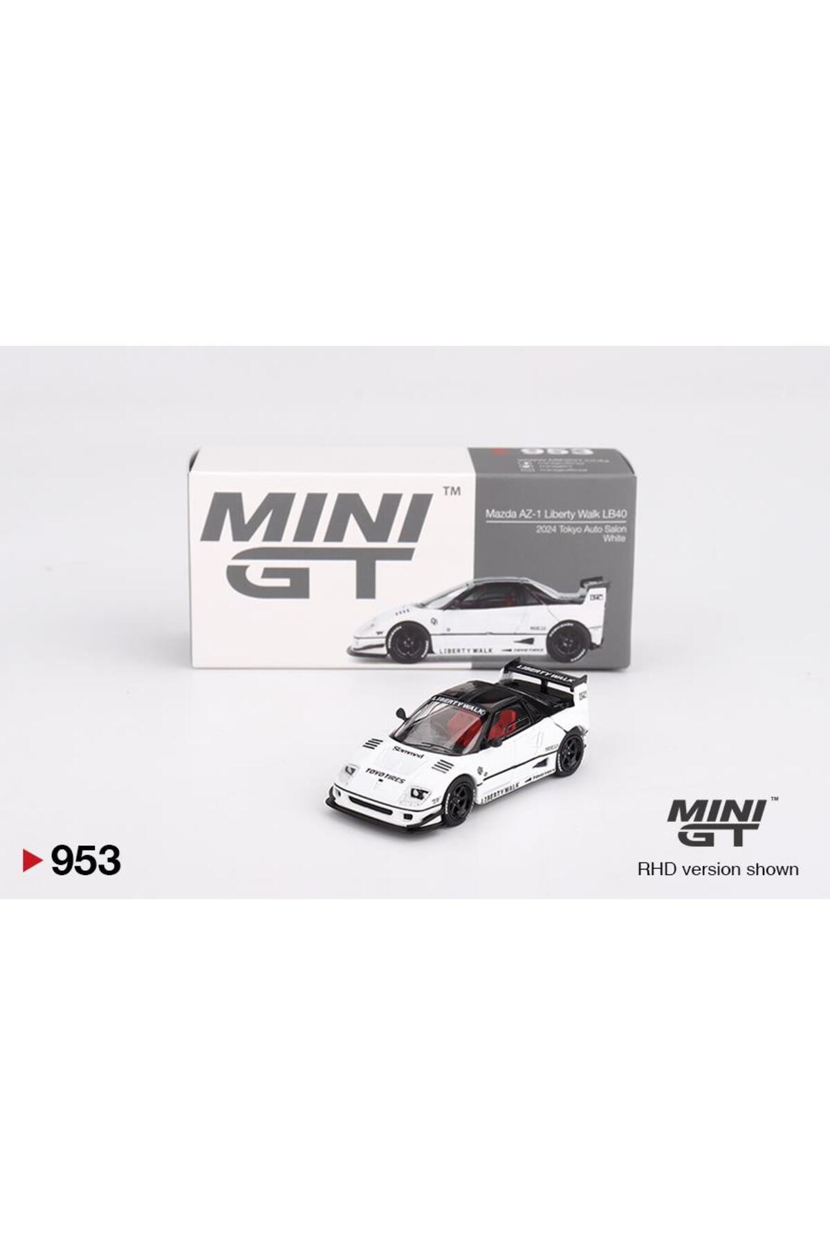 mini gt Mazda AZ-1 Liberty Walk LB40 White 2024 Tokyo Auto Salon