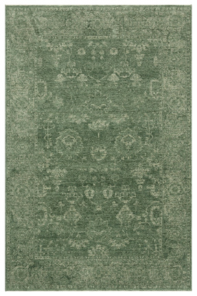 Neşem Halı Boutique EKOHALI Shiraz SHR 02 Green Vintage Desenli Sıcak Renk To...