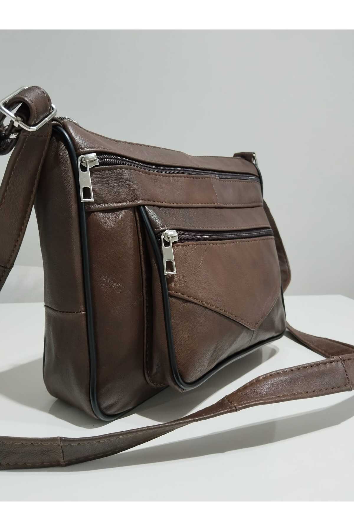 atter HAKİKİ DERİ KADIN ÇANTA (27CM X 21CM) görsel 2