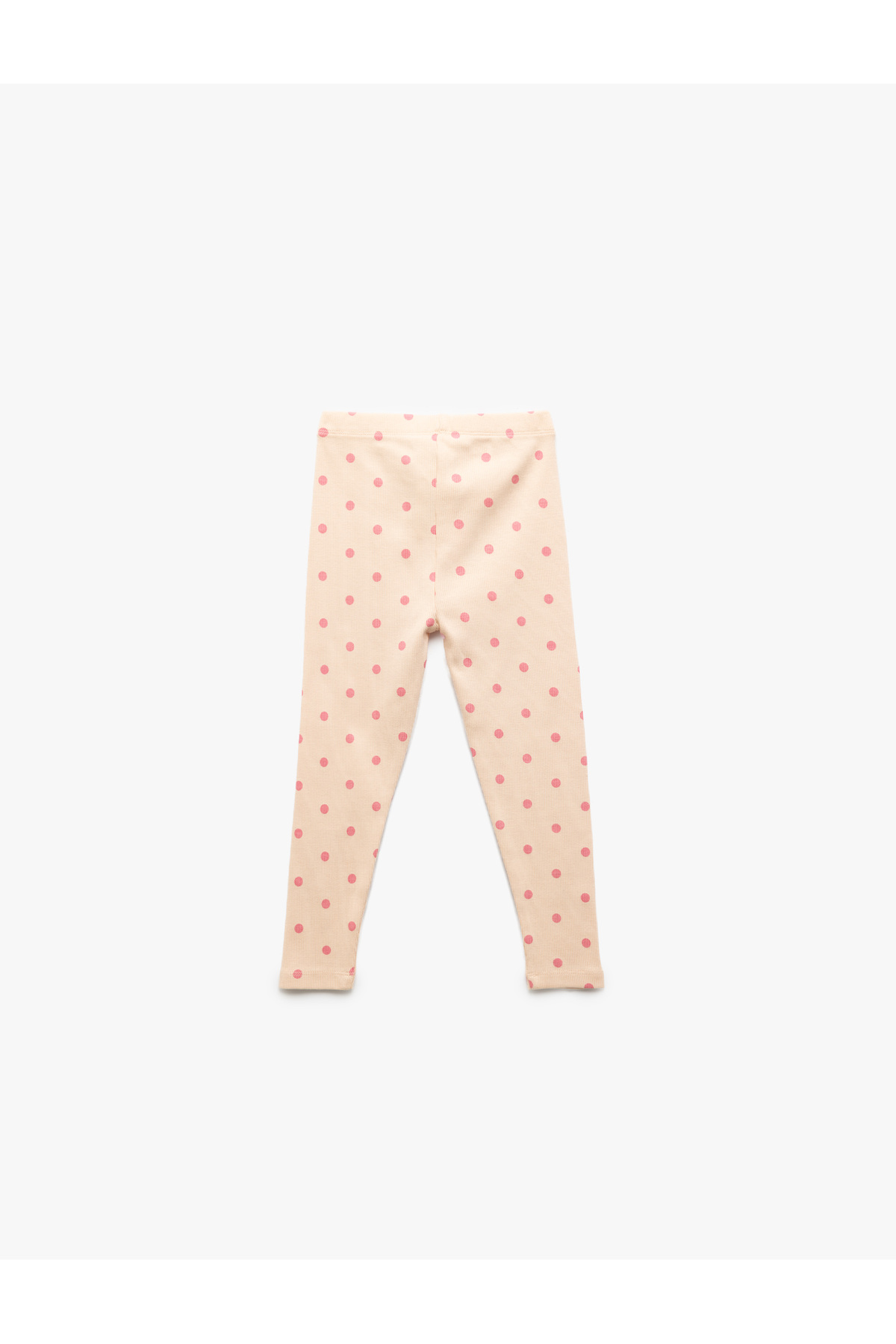 Koton Pamuklu Puantiyeli Beli Lastikli Basic Tayt fotoğrafı 2 (önizleme)