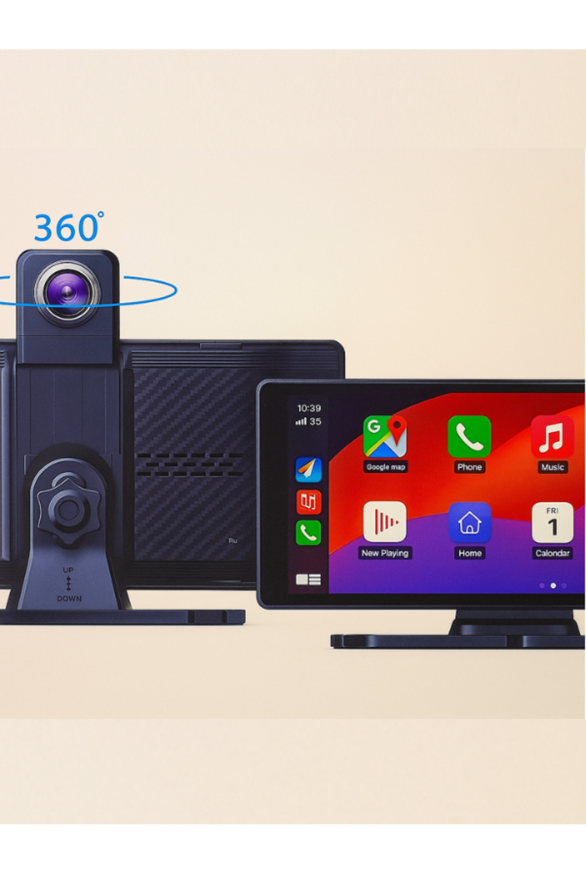 X1 Cyber Tüm Araçlara Uyumlu CarPlay 11” IPS Ekranlı Araç Ekranı