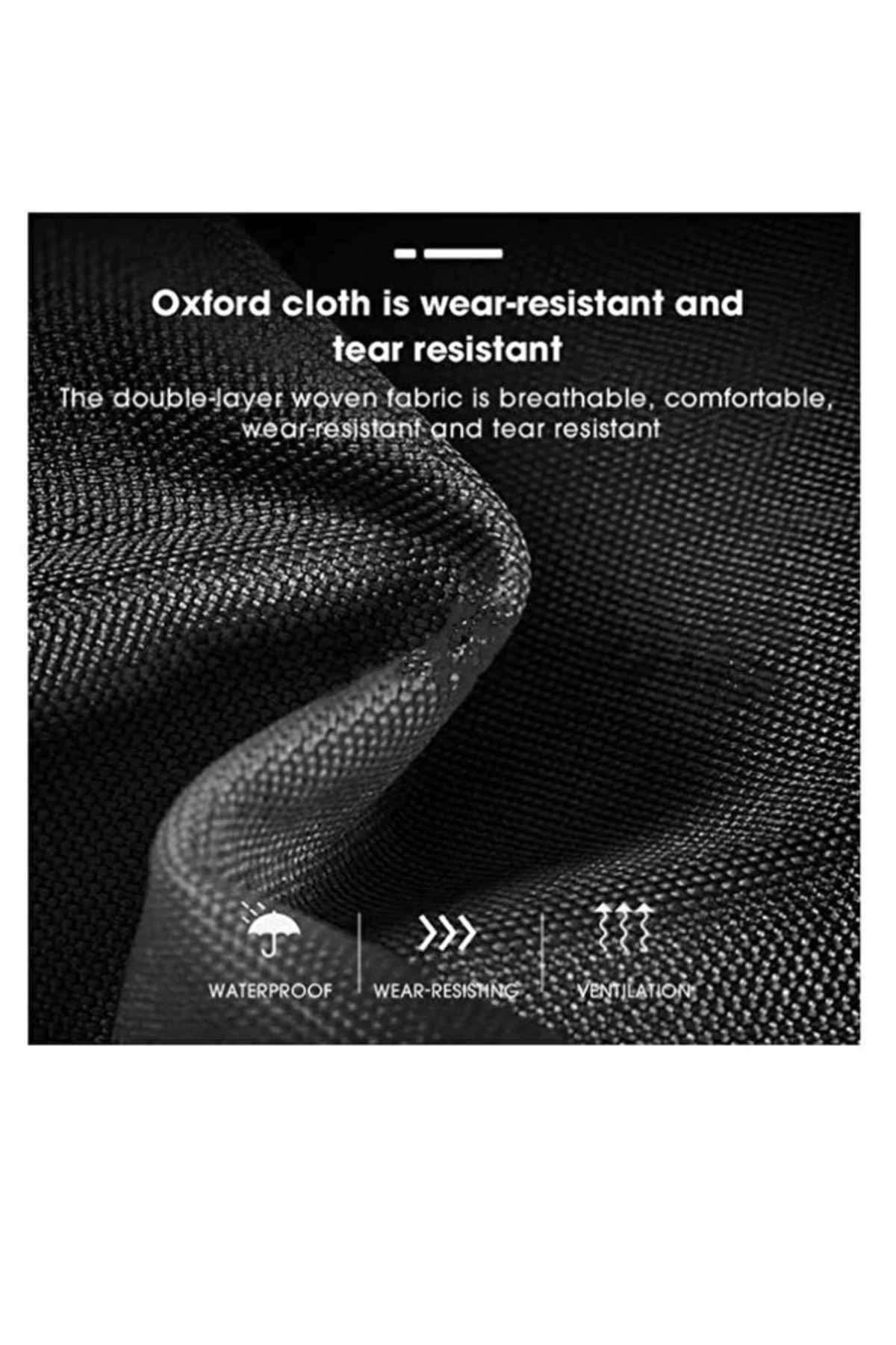طقم كراسي تخييم يتكون من 5 كراسي قابلة للطي من قماش أكسفورد وقوائم معدنية, 40×40×80سم