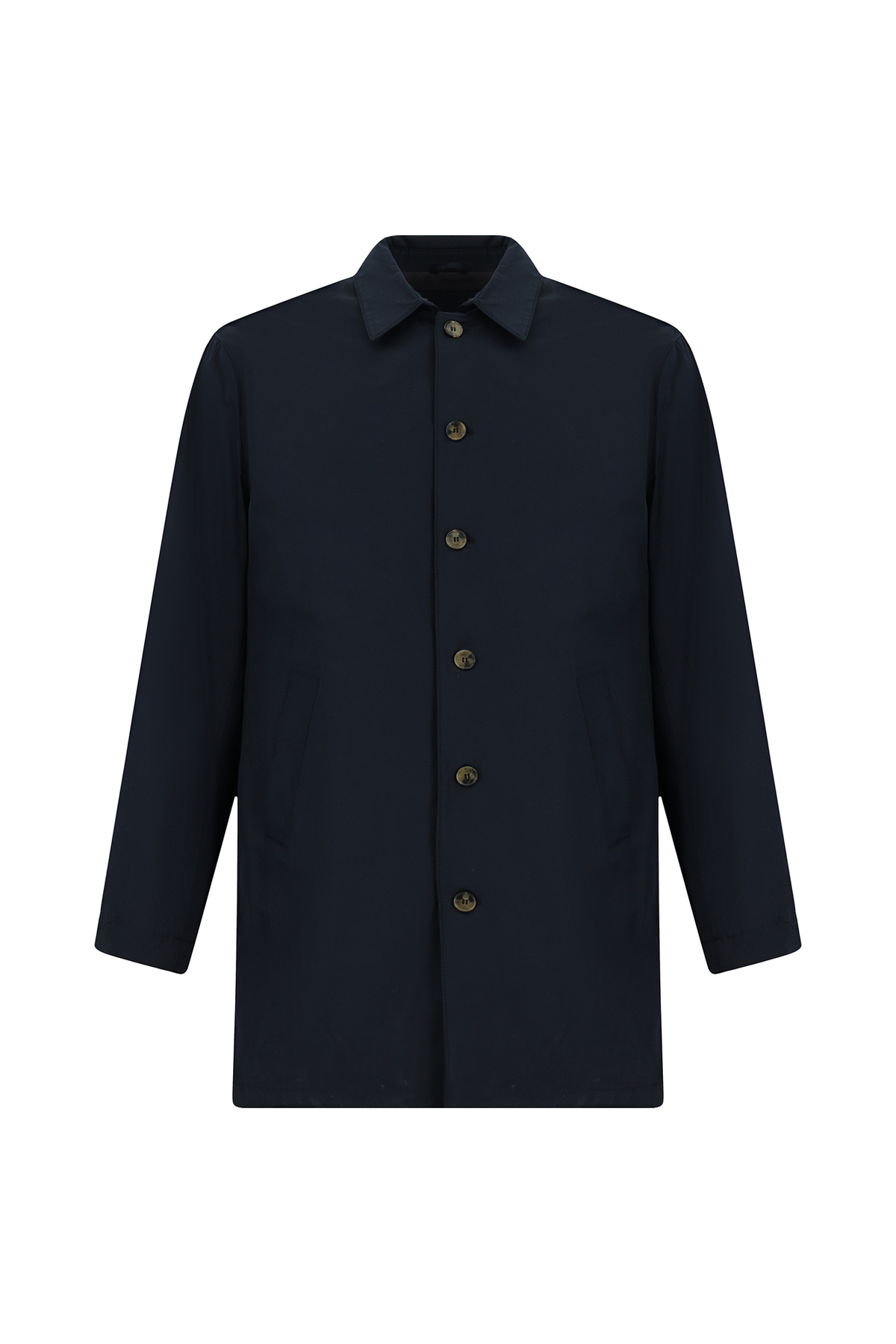 Abdullah Kiğılı Regular Fit Düz Pardesü