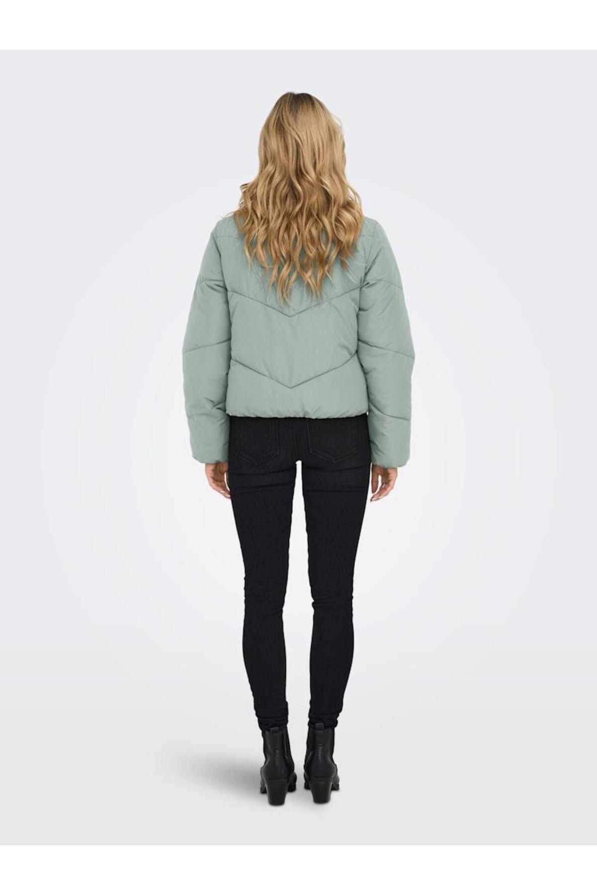 ONLY Kadın Yeşil Ceket Model Kodu: 15308639 görsel 3