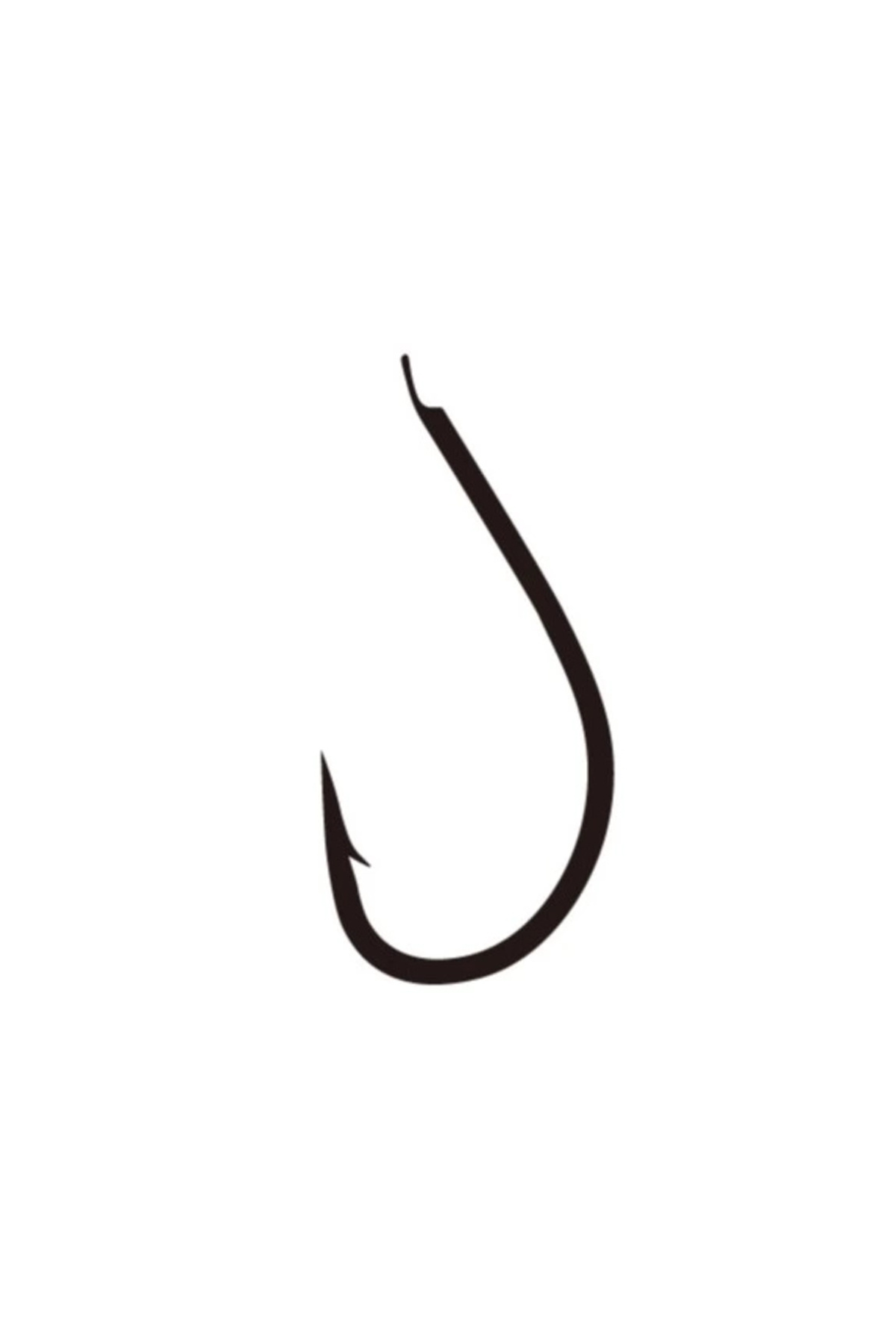 HAYABUSA 17171 Kısa Sap Black Nikel Olta İğnesi 15'li Pk NO:1/0