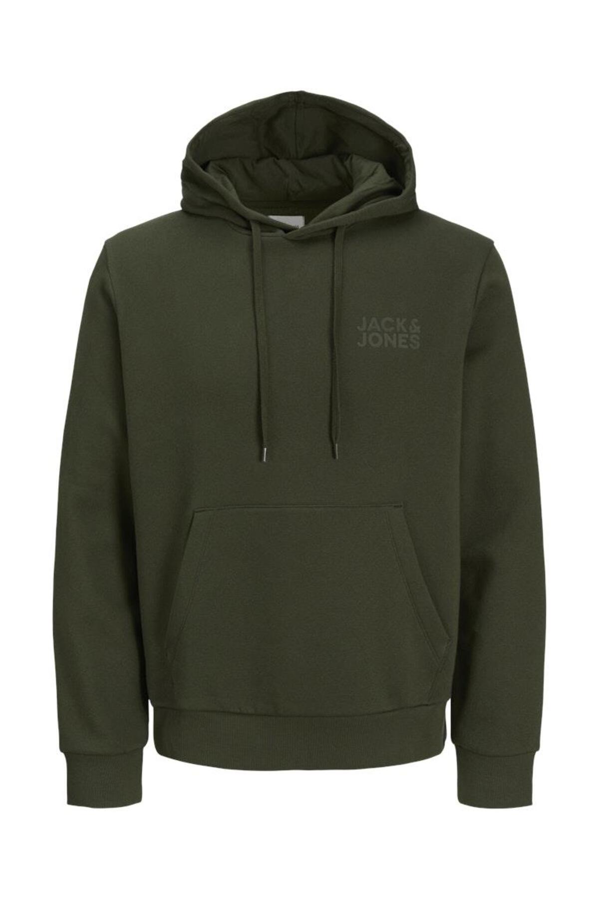 سویشرت مردانه طرح دار آستین بلند | جک اند جونز Jack & Jones TYC0006294317M12152840001 - تصویر 4