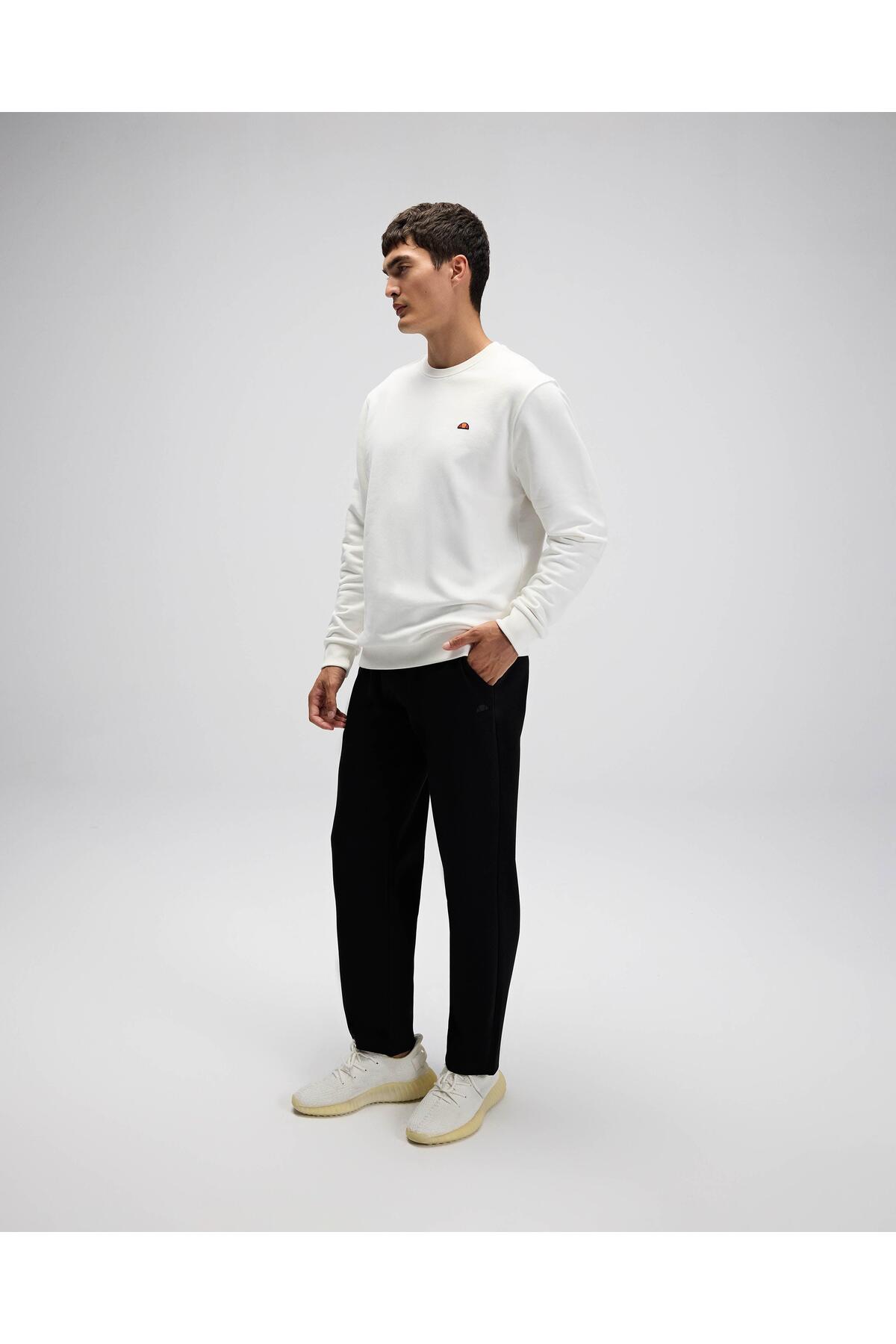 Ellesse Erkek Sweatshirt EM579-OF Off White görsel 3