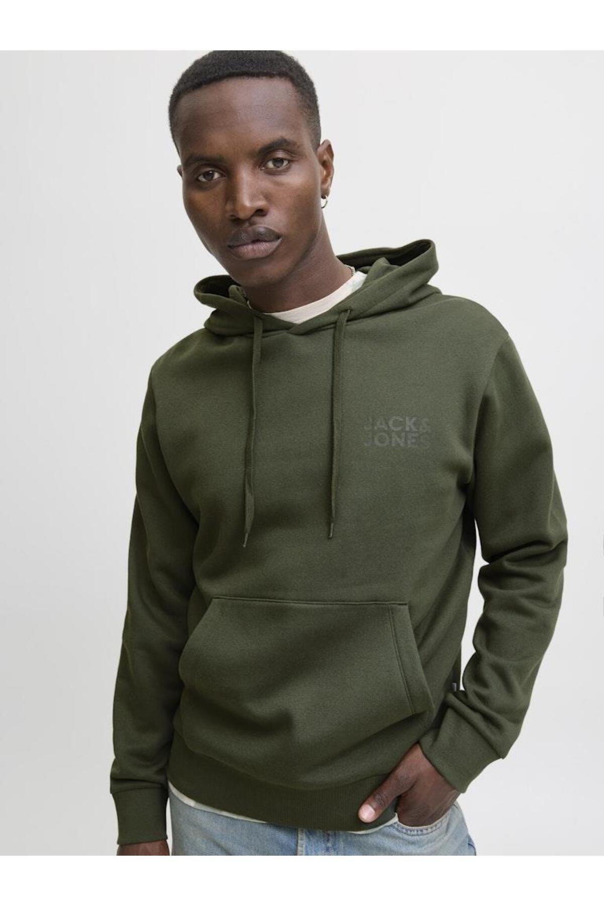 سویشرت مردانه طرح دار آستین بلند | جک اند جونز Jack & Jones TYC0006294317M12152840001 - تصویر 5