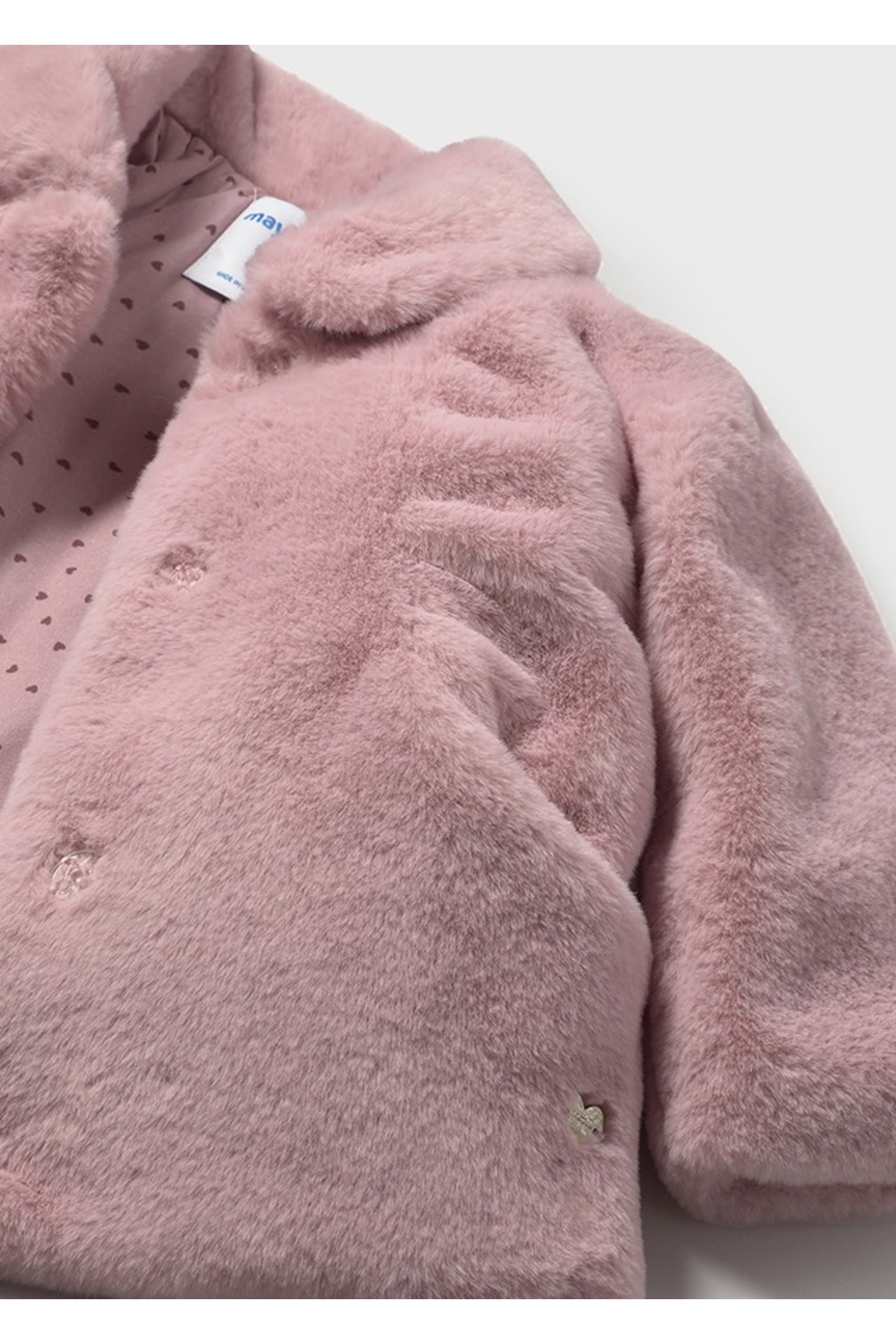 Mayoral 1-4 YAŞ ARASI TÜYLÜ MONT - PEMBE fotoğrafı 3 (önizleme)