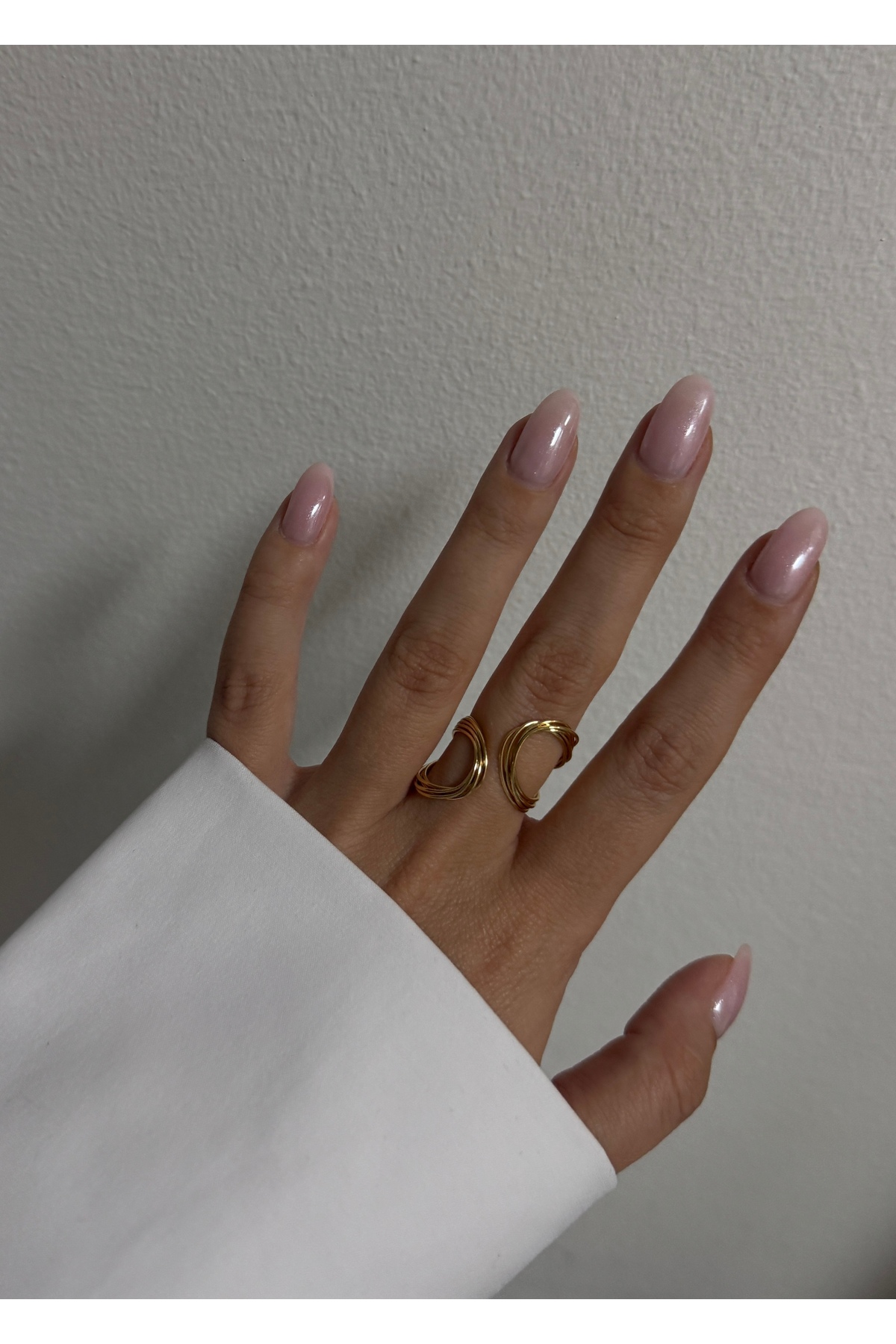 KİLİGİSTANBUL  RYKE TEL YÜZÜK (BEDENİ AYARLANABİLİR) - Görsel 2