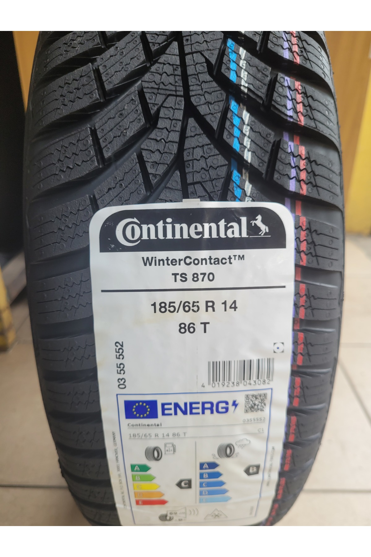 Continental 185/65R14 Winter Contact TS870 86T Set Olarak (4 ADET