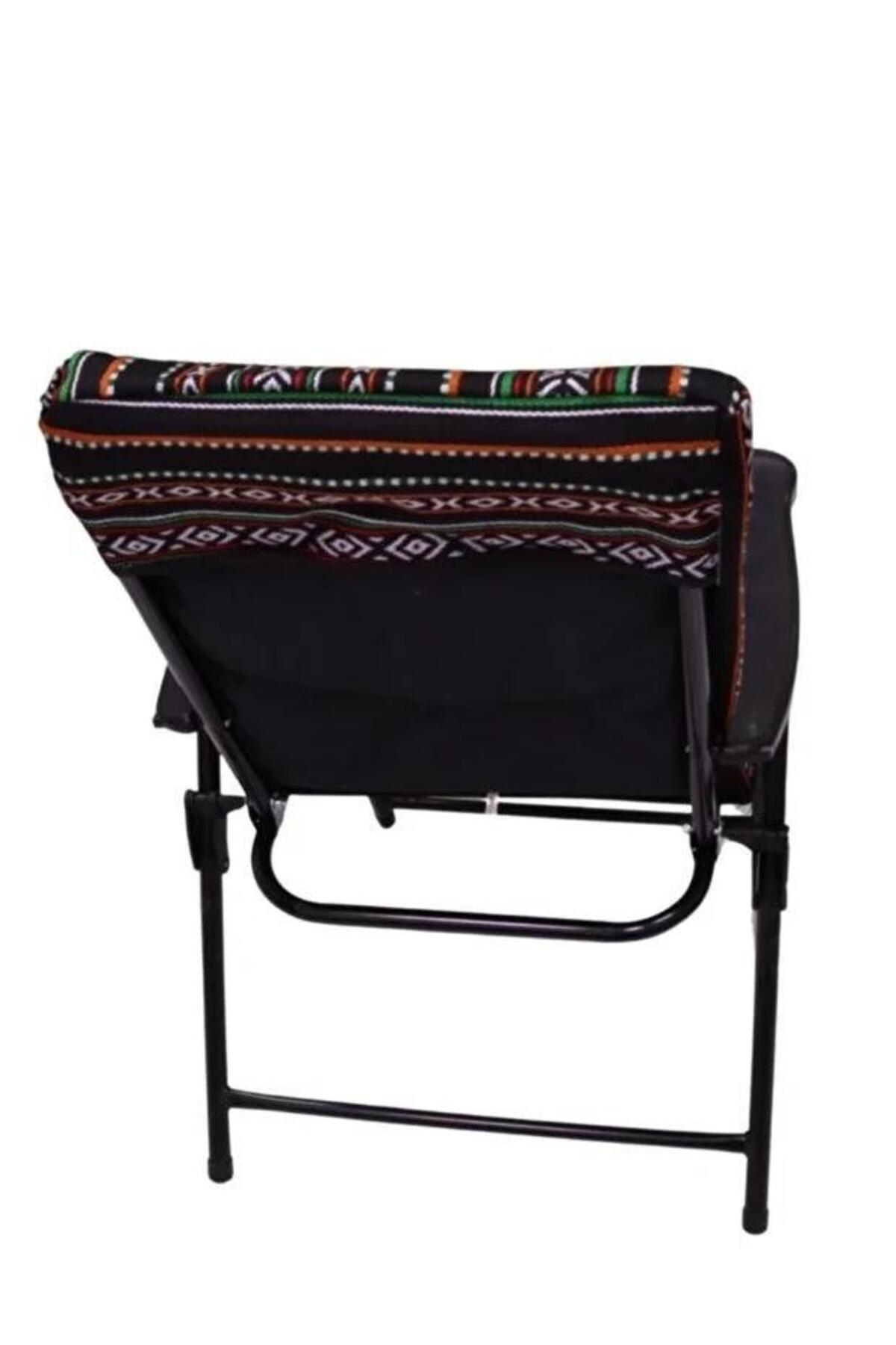 طقم كرسي سادو قابل للطي مع مسند للذراعين يتكون من كرسيين، مقعد نزهة، كرسي رياضي، كرسي خارجي