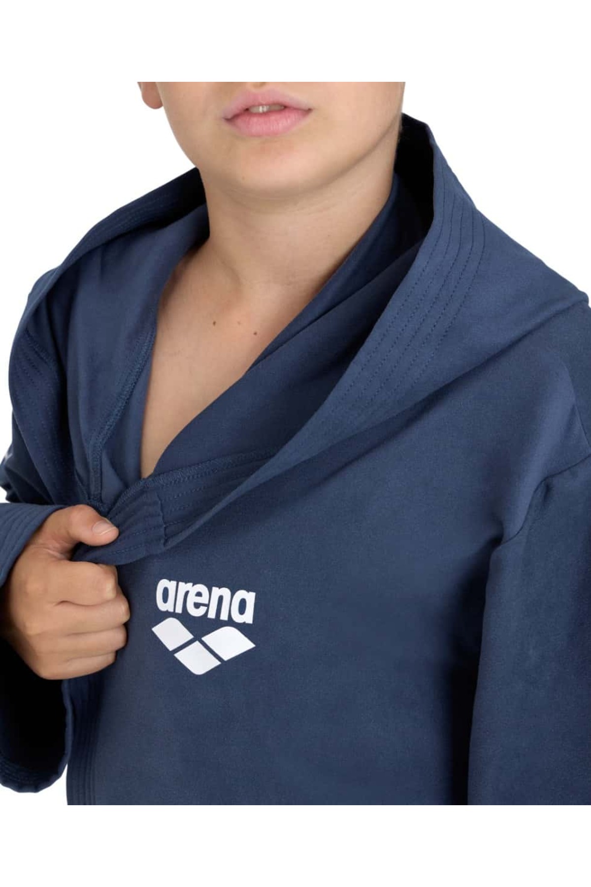 Arena ZEAL PLUS JR 201 NAVY WHITE ÇOCUK BORNOZ fotoğrafı 5 (önizleme)