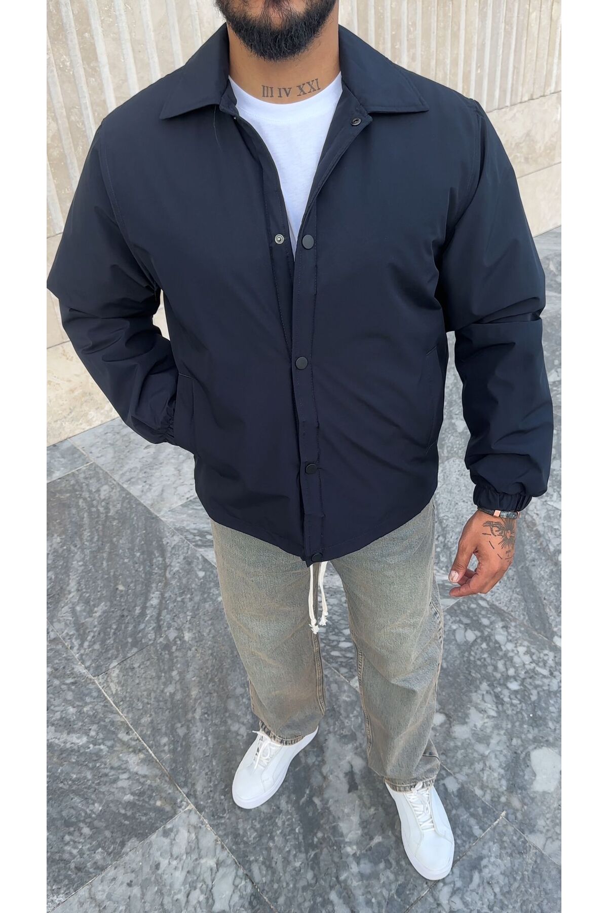 PEERLESS STORE Oversize Astarlı Mevsimlik Mont görsel 3