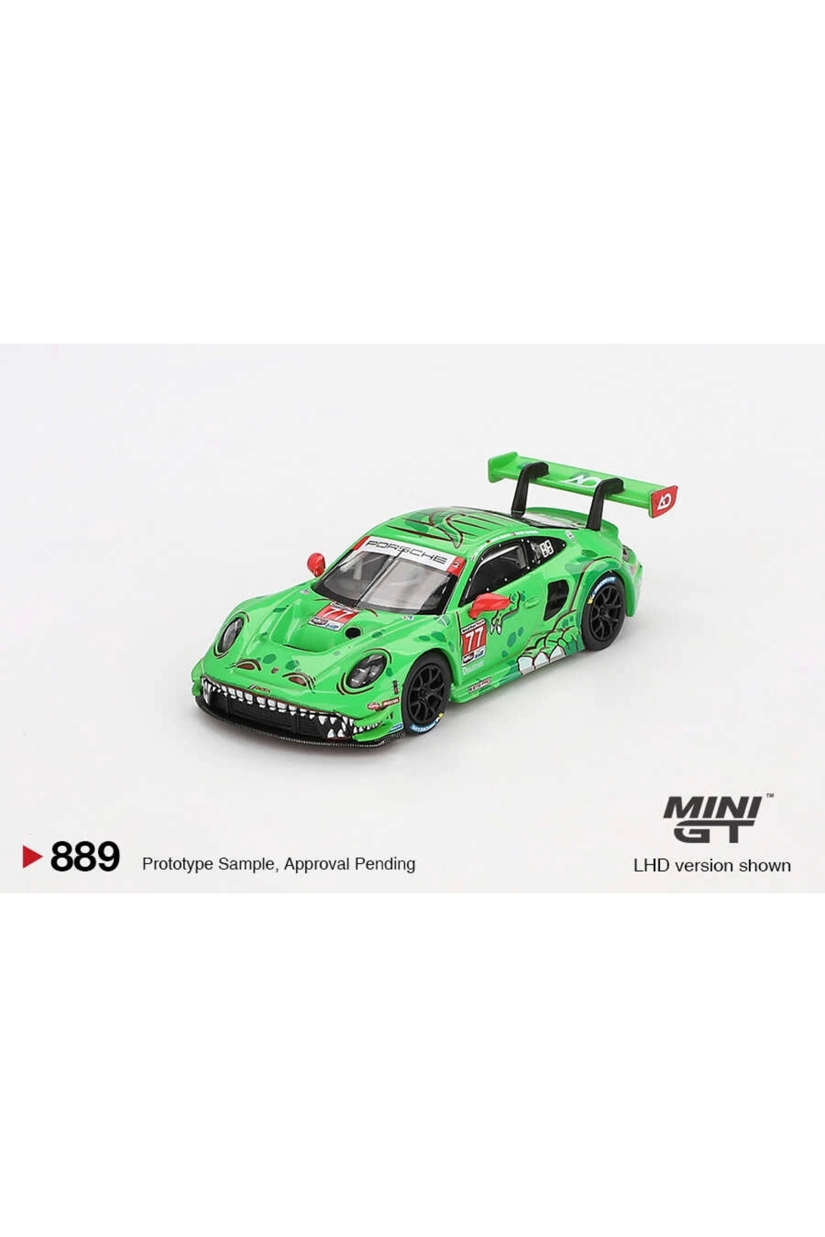 mini gt 1/64 Porsche 911 GT3 R AO Racing 2024 IMSA Daytona 24 Hrs