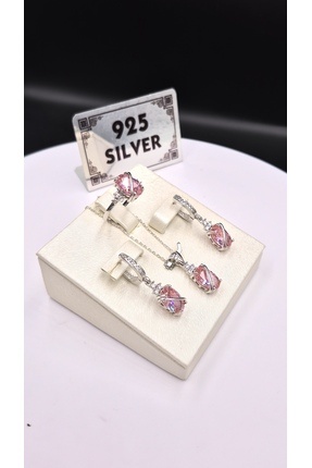 MODA 925 Ayar Kadın Gümüş Set
