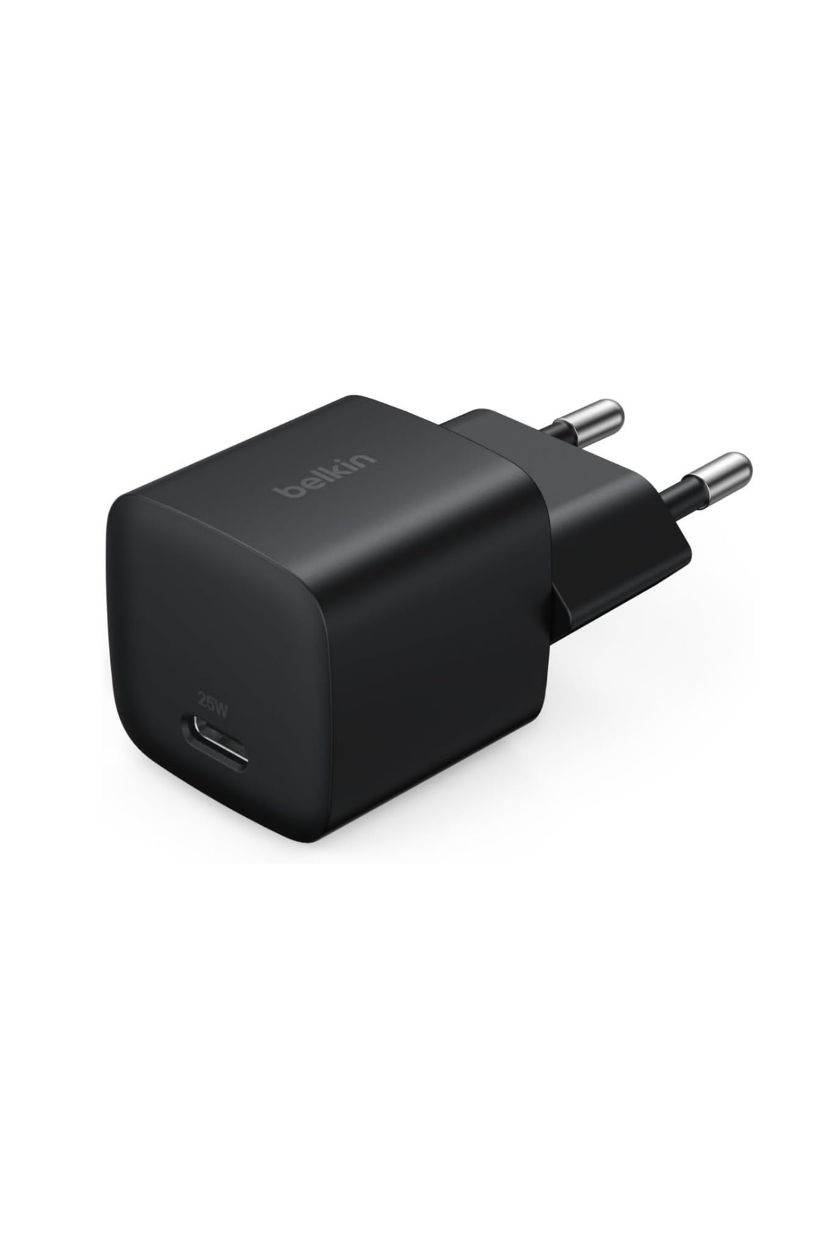 Belkin USB-C 25 W PD 3.0 PPS Hızlı Şarj Cihazı, Siyah