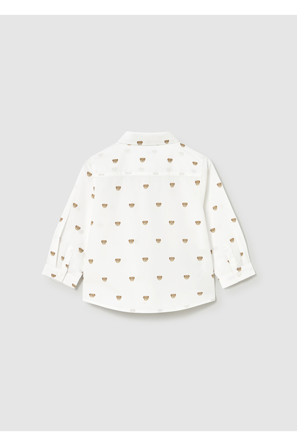 Mayoral 1-4 YAŞ AYICIKLI GÖMLEK - BEYAZ fotoğrafı 2 (önizleme)