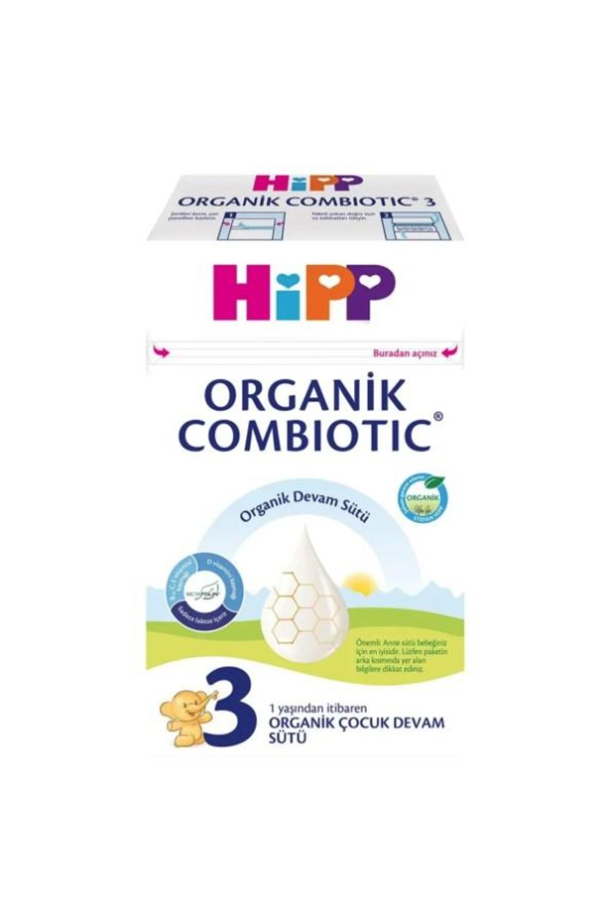 Hipp 3 no Combiotic Devam Sütü 600 gr X 2 Adet + Ultra Sensitive Yenidoğan Islak Mendil Hediyeli fotoğrafı 2 (önizleme)