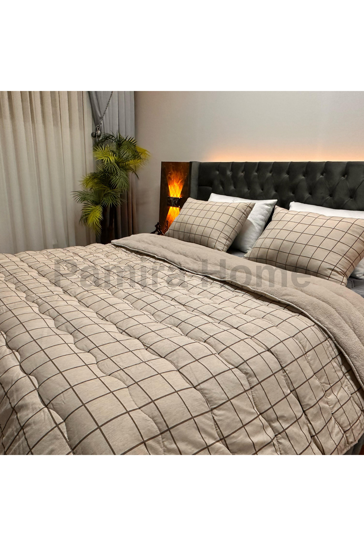 Pamira Home Tek Kişilik Çift Taraflı Welsoft Yorgan