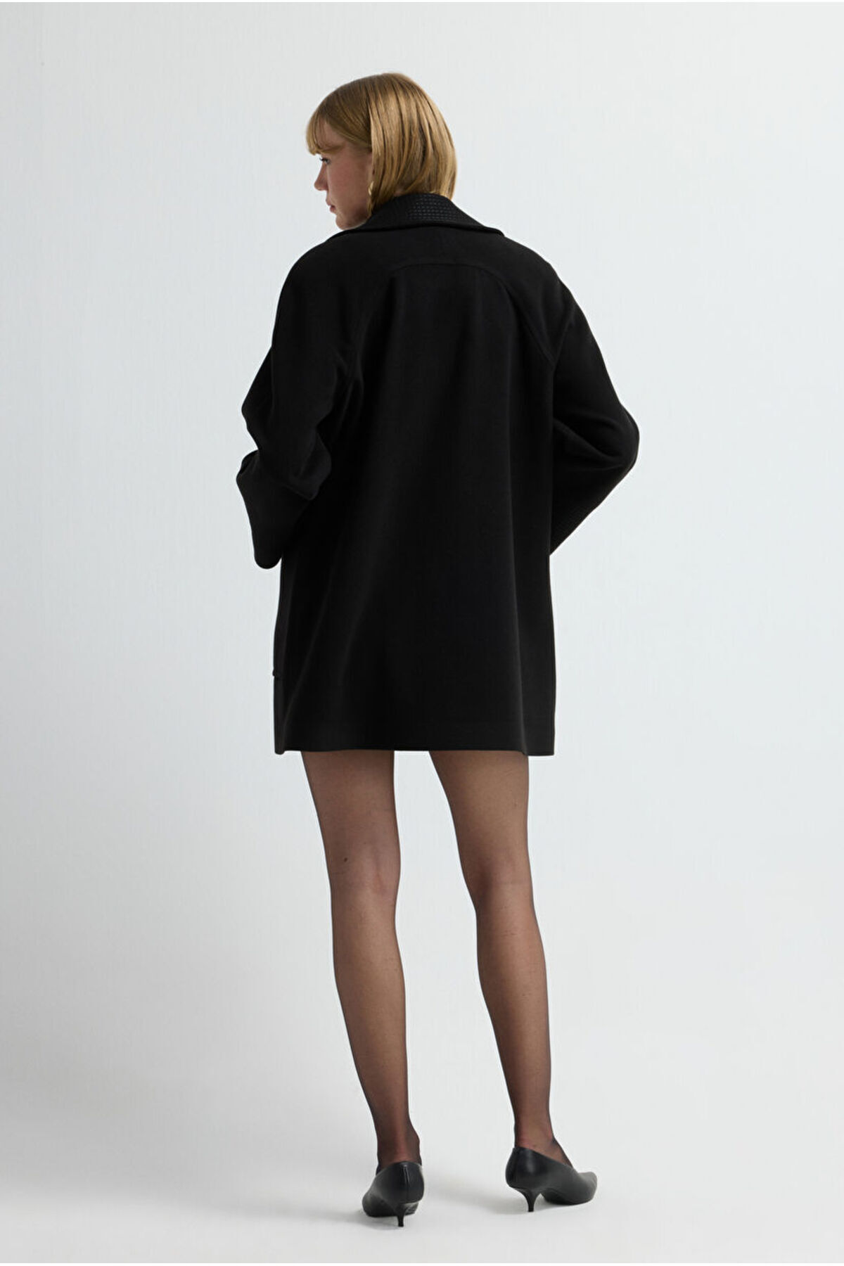 adL  Nakış Detaylı Kaban - Görsel 6