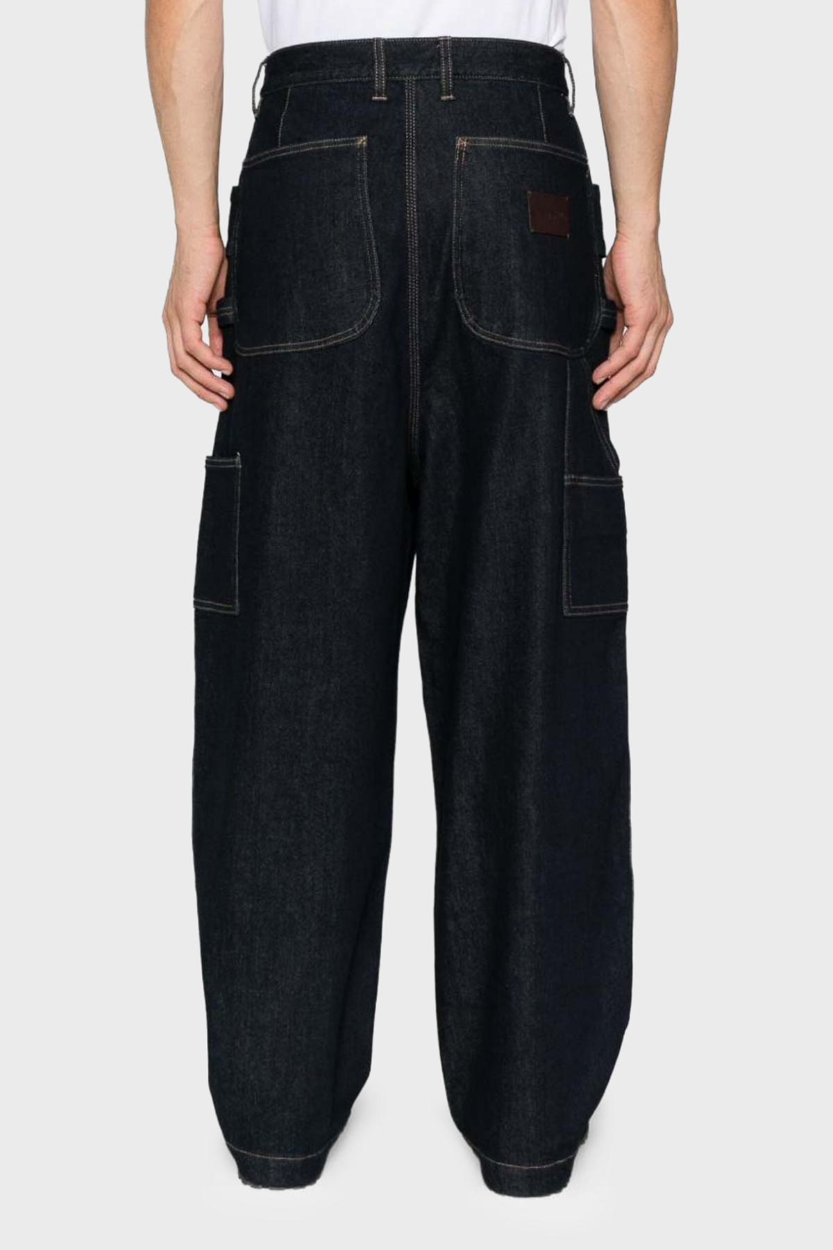 شلوار مردانه طرح دار فاق نرمال | امپوریو آرمانی Emporio Armani EM003159 AF17809 MB001 - تصویر 3