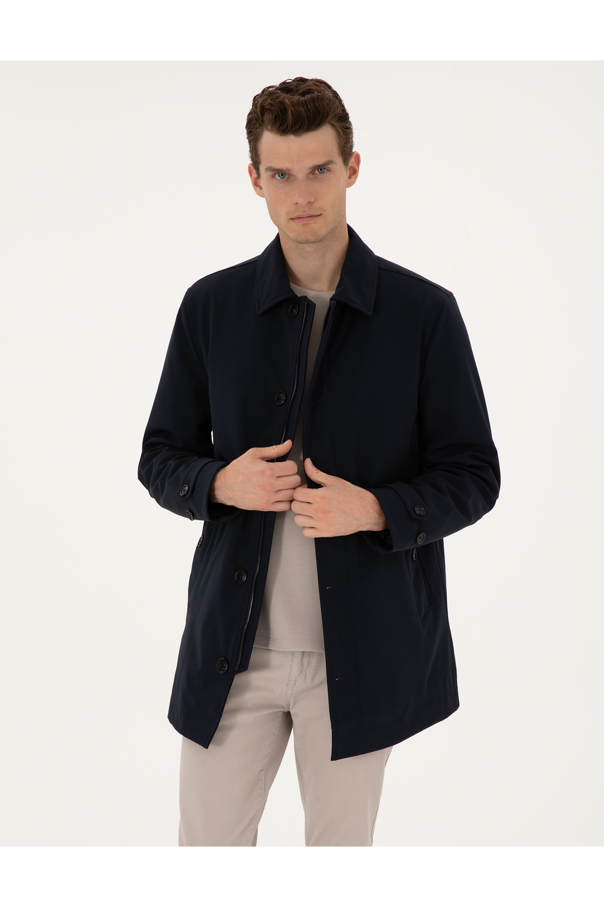 Pierre Cardin Lacivert Kaban 50314149-VR033 görsel 3
