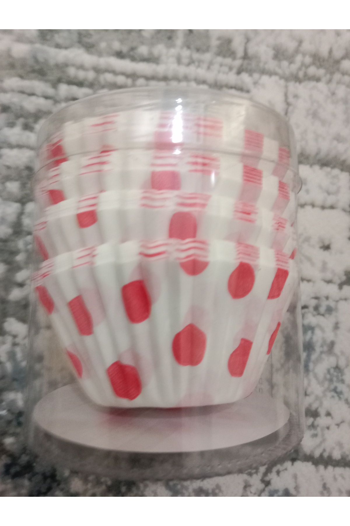 HANK TİCARET 1 Paket 100 Adetli Renkli Kağıt Kek Muffin Tart Kalıbı