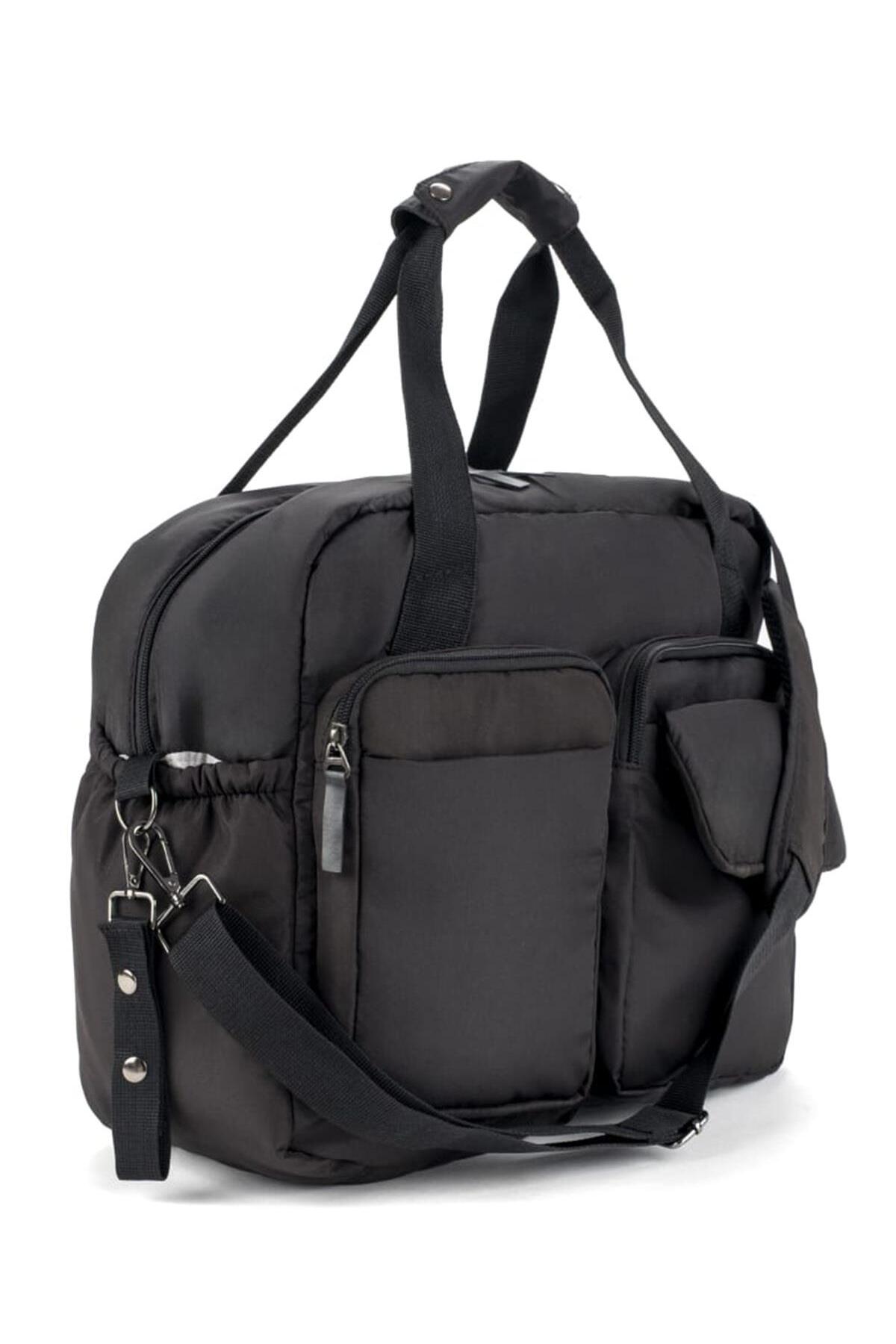 Papyon Baby Kids Maxi Bebek Bakım Omuz Çantası Biberon Termos Gözlü Puset Askı Aparatlı fotoğrafı 2 (önizleme)