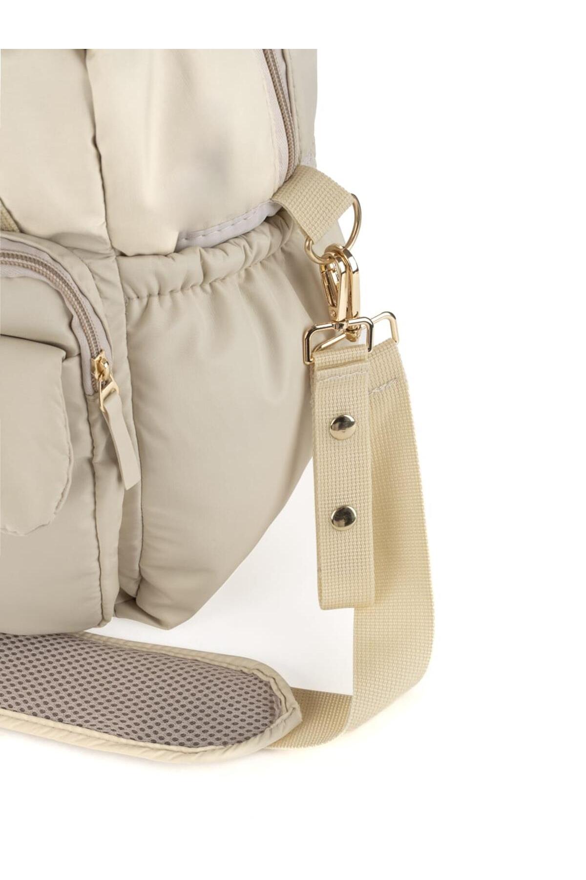 Papyon Baby Kids Maxi Bebek Bakım Omuz Çantası Biberon Termos Gözlü Puset Askı Aparatlı fotoğrafı 4 (önizleme)