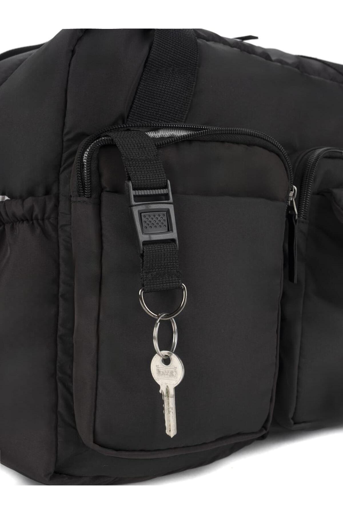 Papyon Baby Kids Maxi Bebek Bakım Omuz Çantası Biberon Termos Gözlü Puset Askı Aparatlı fotoğrafı 5 (önizleme)