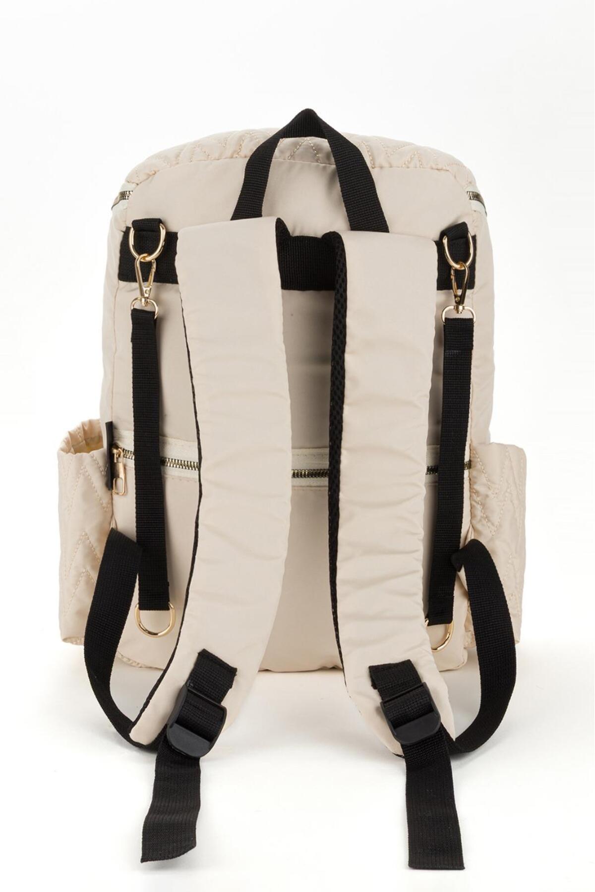 Papyon Baby Kids Gogo Bondit Kumaş Biberon Termos Gözlü Bebek Bakım Sırt Çantası fotoğrafı 4 (önizleme)