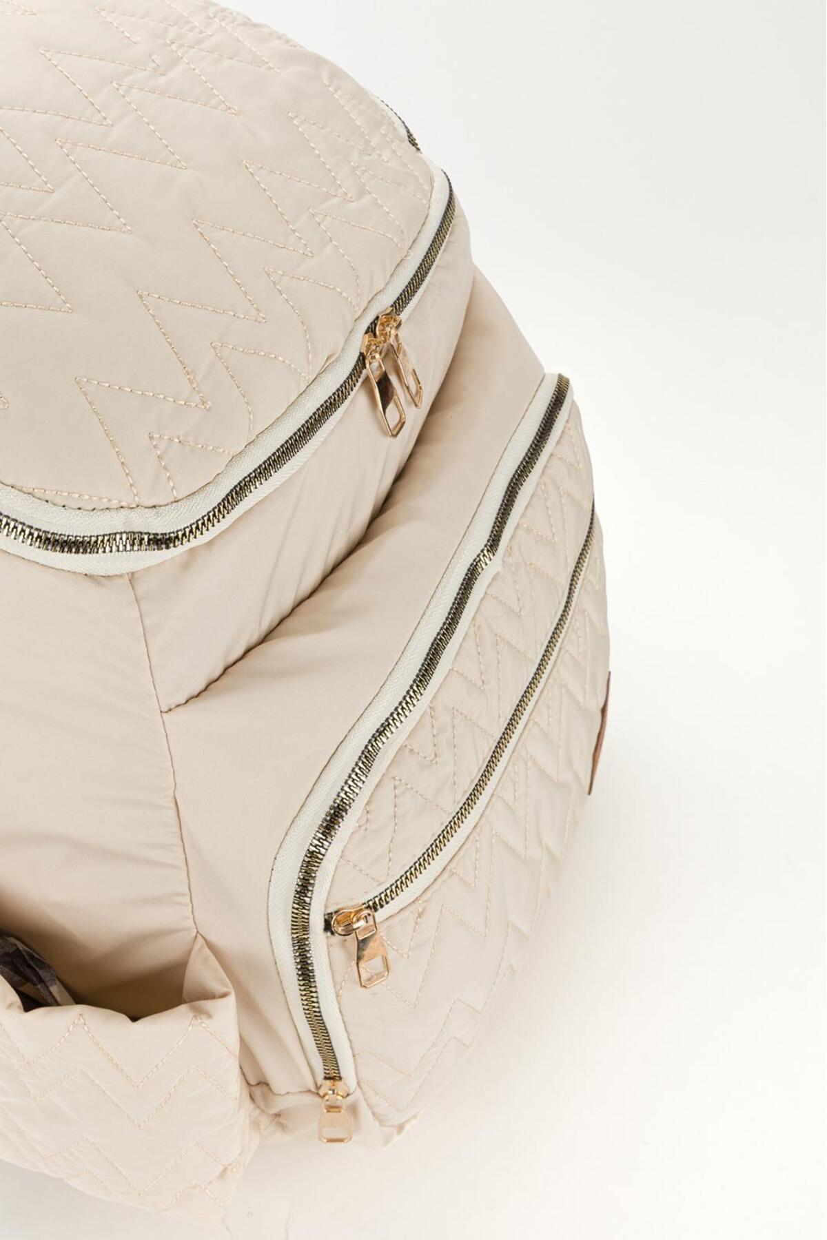 Papyon Baby Kids Gogo Bondit Kumaş Biberon Termos Gözlü Bebek Bakım Sırt Çantası fotoğrafı 7 (önizleme)