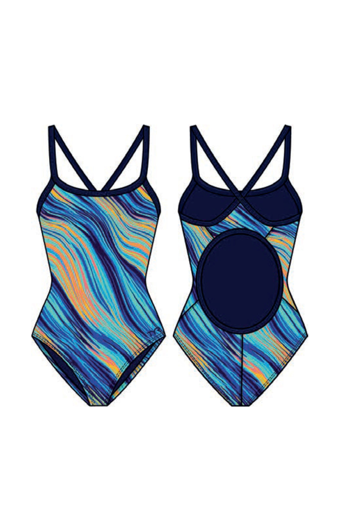 TYR Durafast Elite® TF Kadın Mayosu - Riptidal