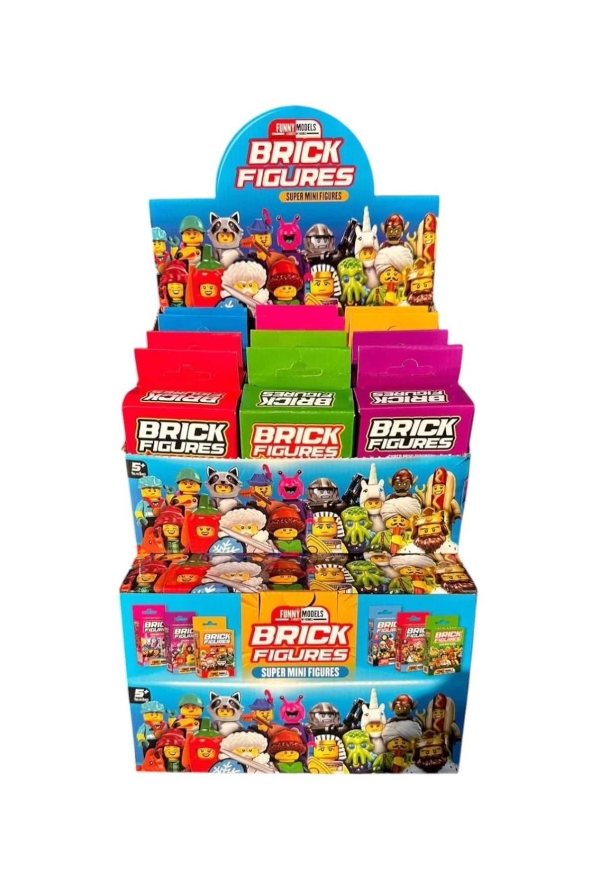 Babyklas Brick Süper Mini Figür 1 Adet Lego Uyumlu Sürpriz Figür