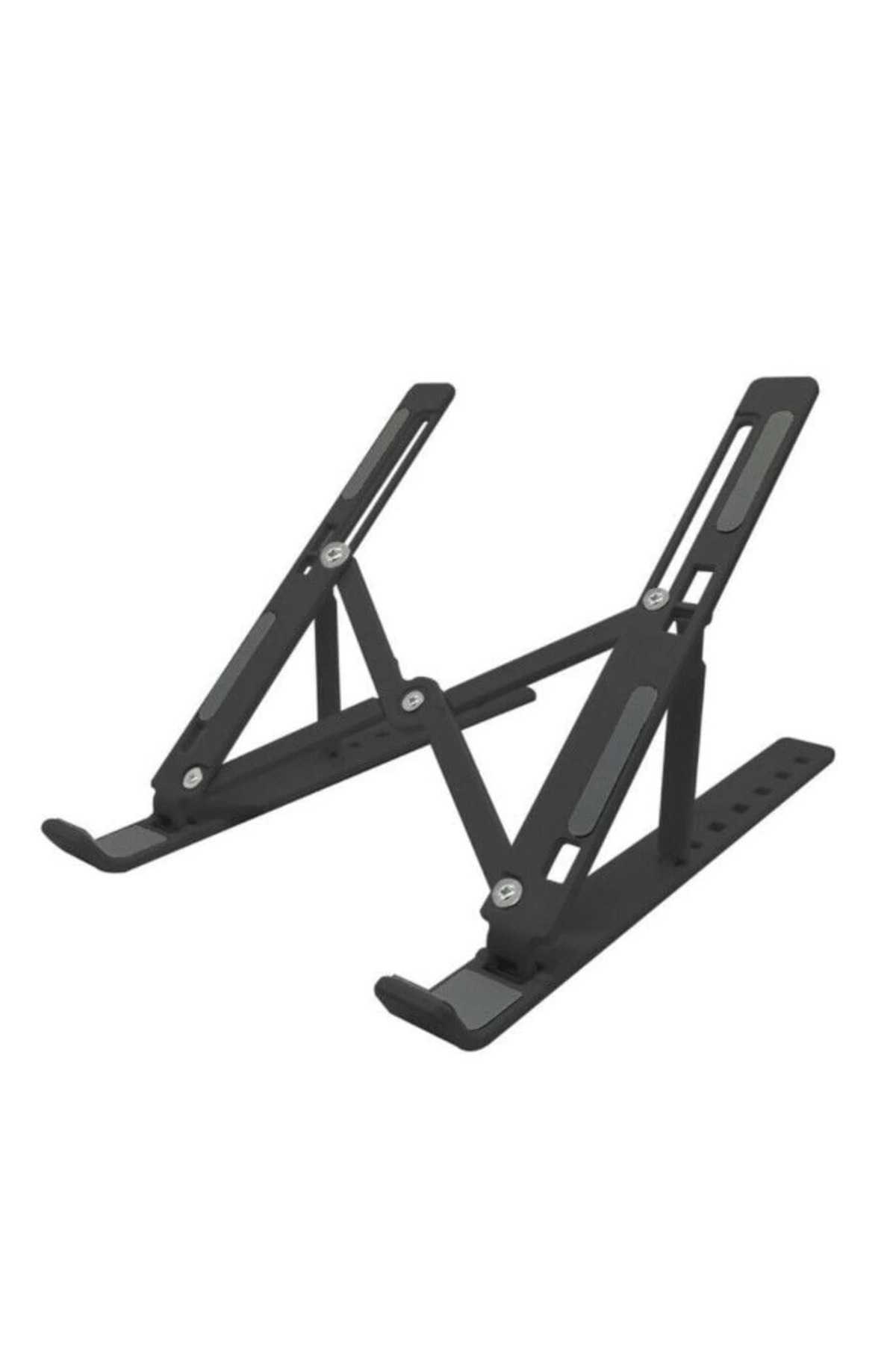 Glowify Store 7 Kademeli Ayarlı Katlanabilir Laptop Tablet Standı Siyah