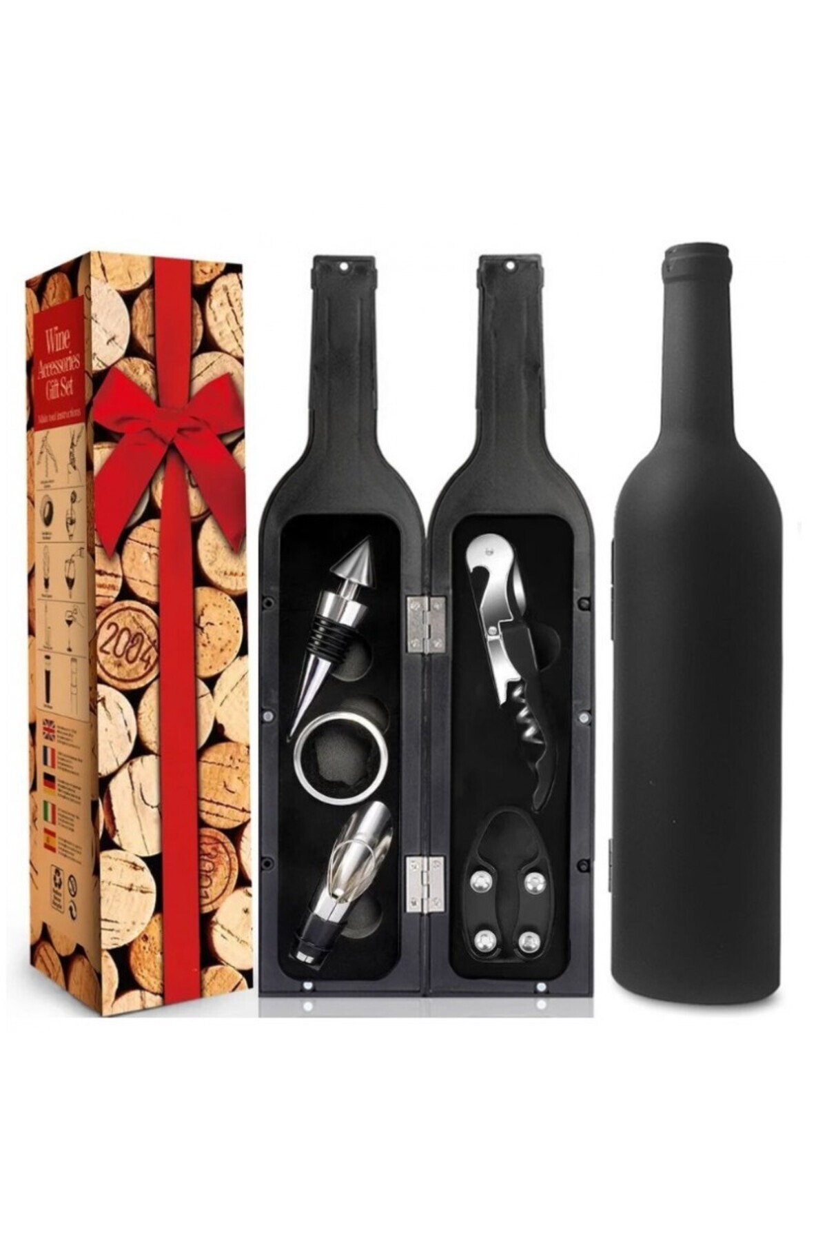 JollyMag Dárková sada pro muže, nápady na dárky, lahev s příslušenstvím v dekorativní krabičce, JollyMag, AB03