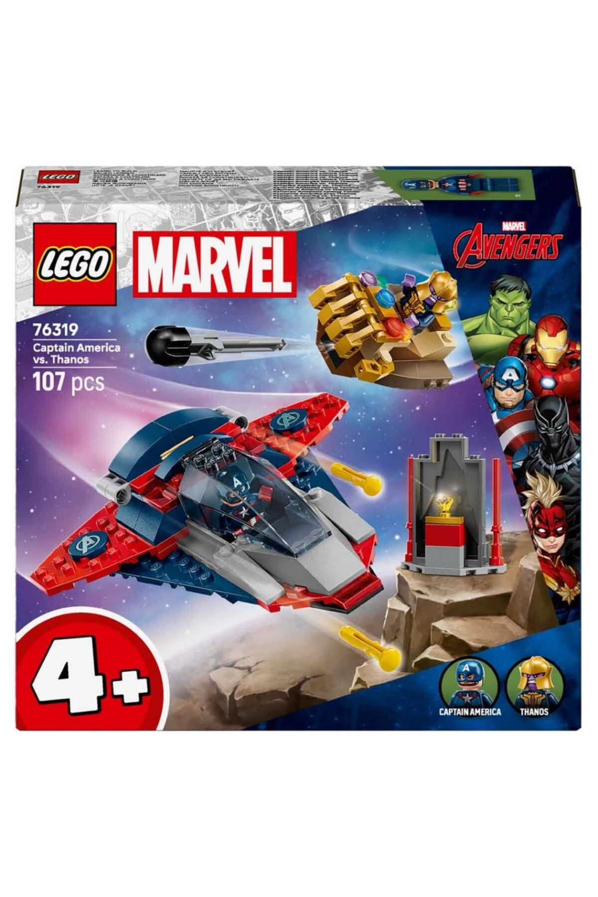 کاپیتان آمریکا، در برابر تانوس ۷۶۳۱۹