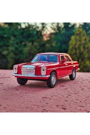 Benz W114 Koleksiyon Metal Araba 12cm Eski Araba Nostalji Kırmızı w114kırmızı